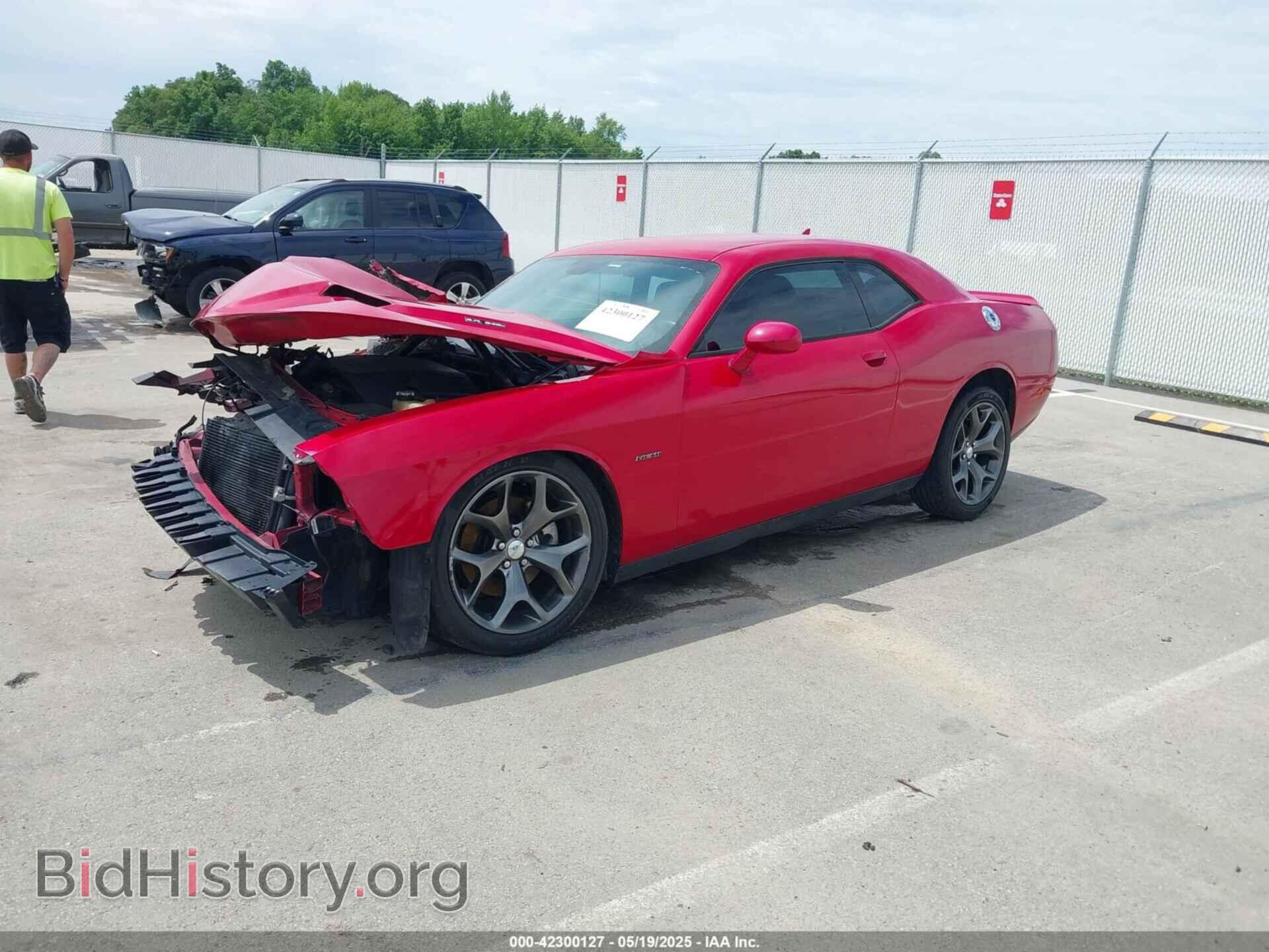 2015 DODGE CHALLENGER - VIN: 2C3CDZAT6FH724315 - Фото 2