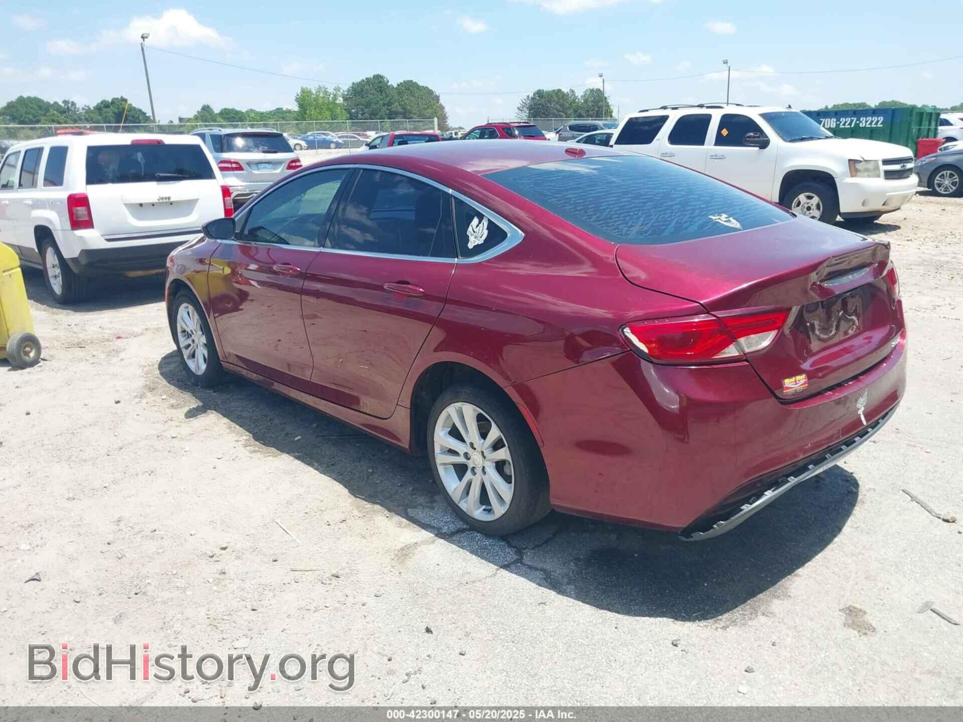 2015 CHRYSLER 200 - VIN: 1C3CCCAB1FN558476 - Фото 3