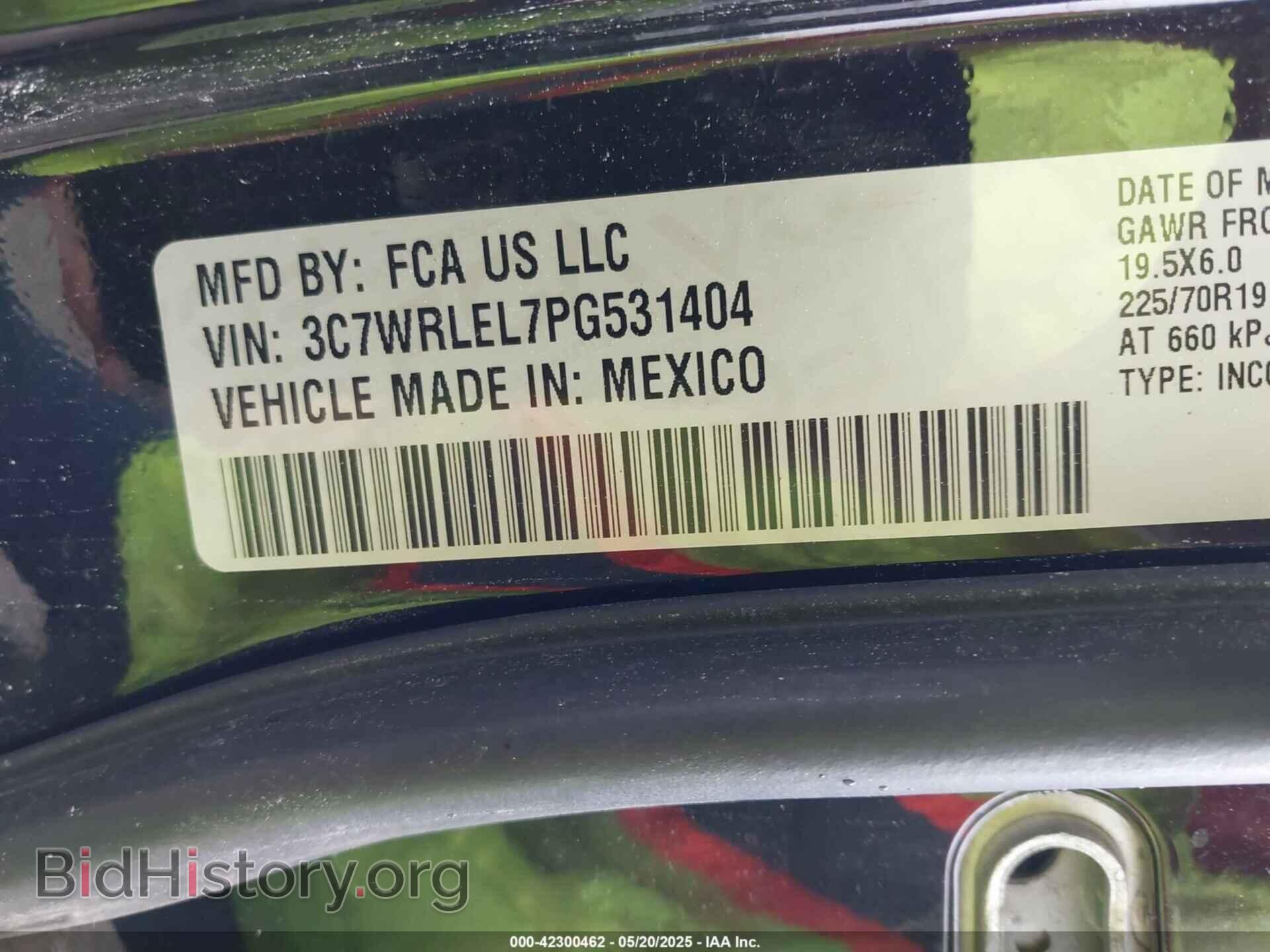 2023 RAM 4500 CHASSIS - VIN: 3C7WRLEL7PG531404 - Фото 8
