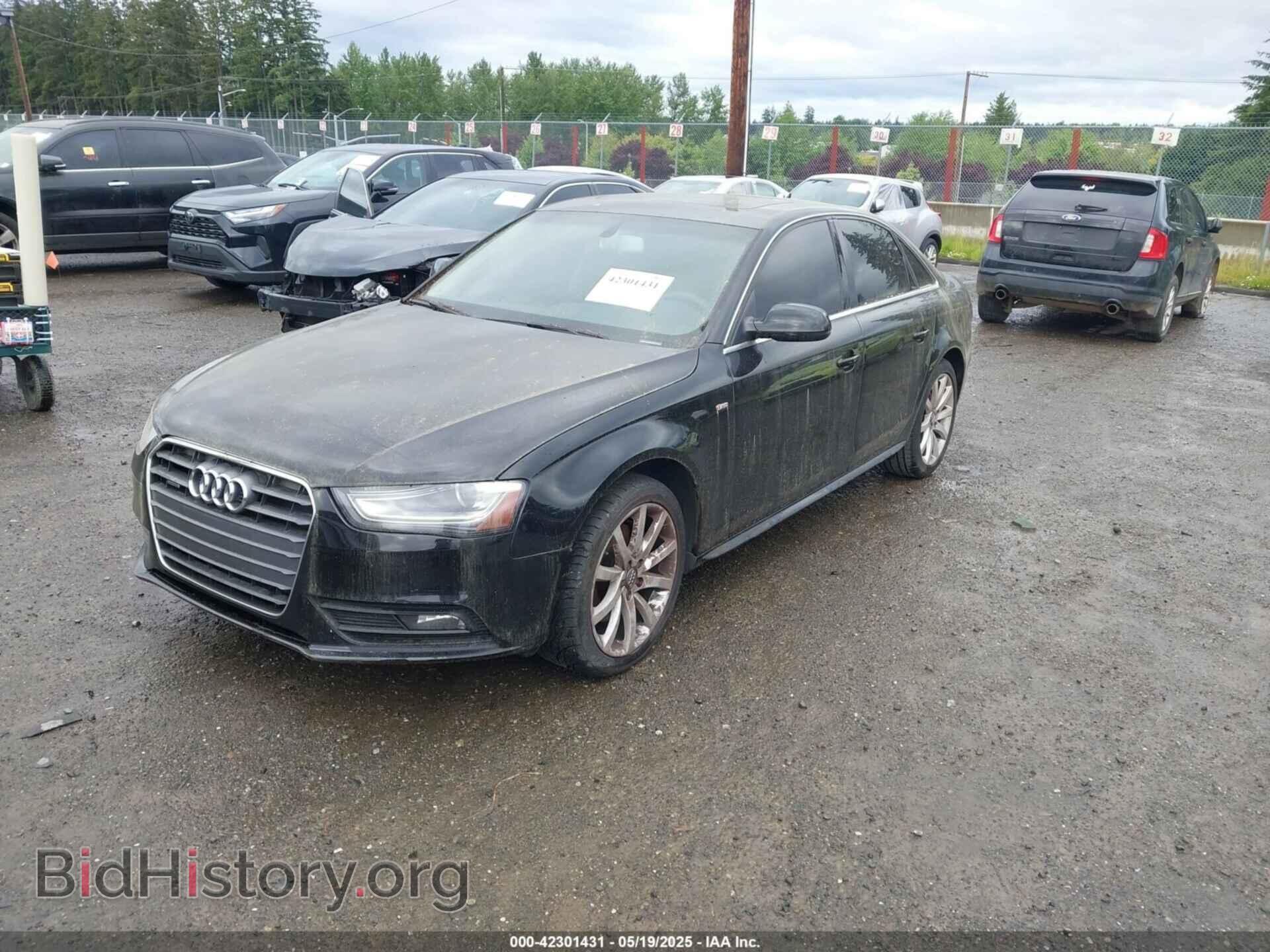 2014 AUDI A4 - VIN: WAUBFAFL7EN020414 - Фото 2