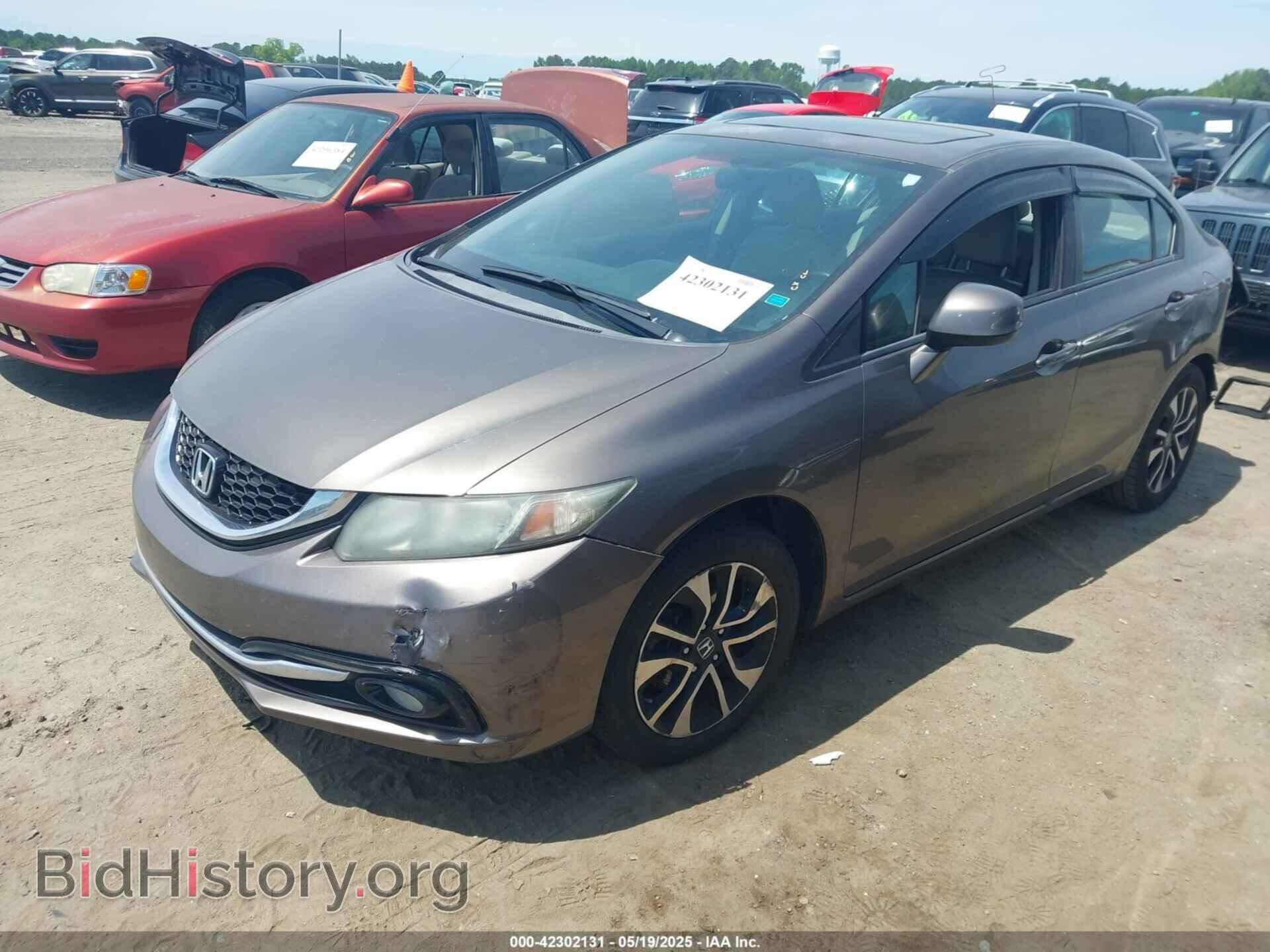 2013 HONDA CIVIC - VIN: 2HGFB2F90DH543566 - Фото 2