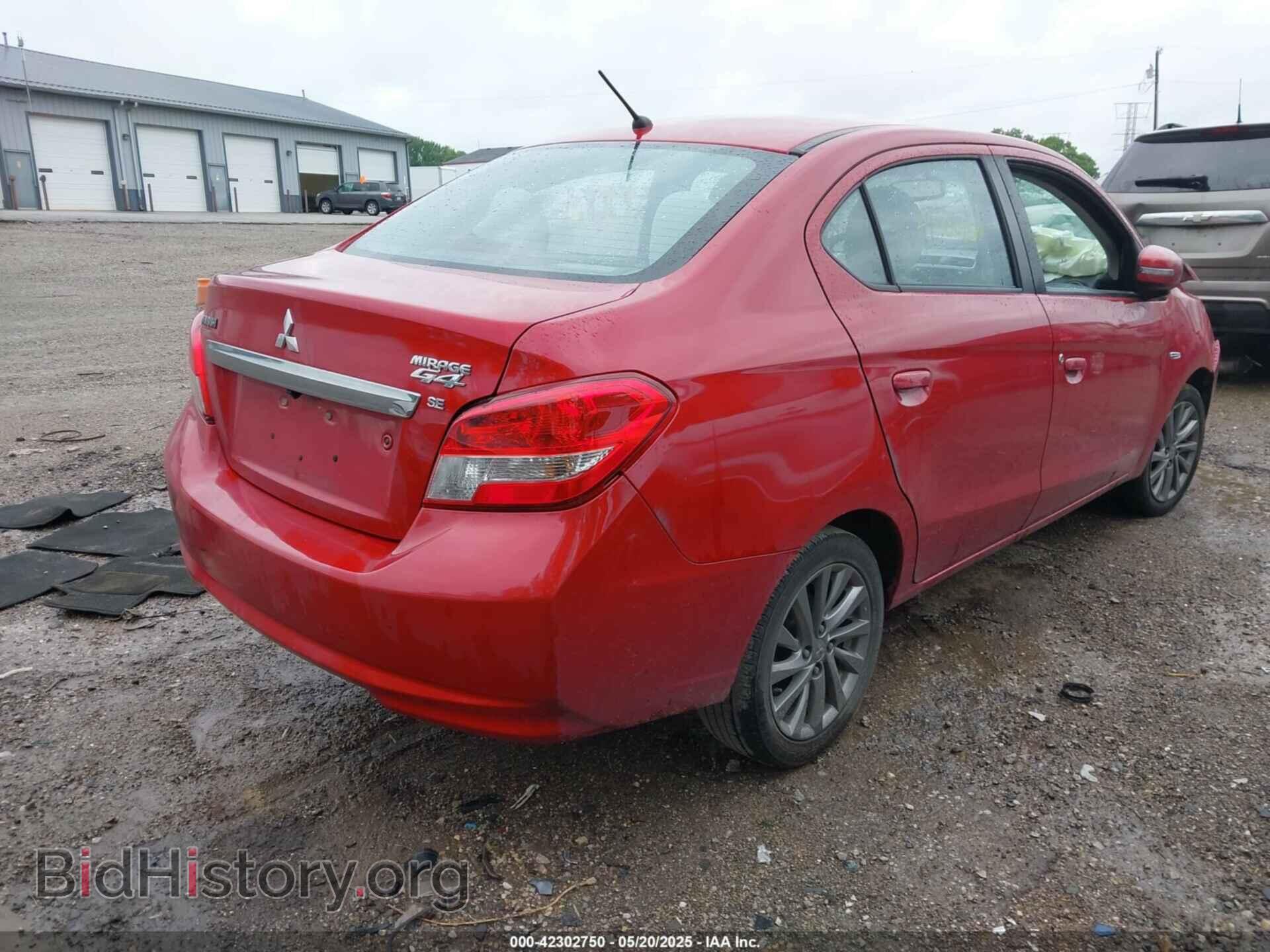 2017 MITSUBISHI MIRAGE - VIN: ML32F4FJ1HHF15669 - Фото 4