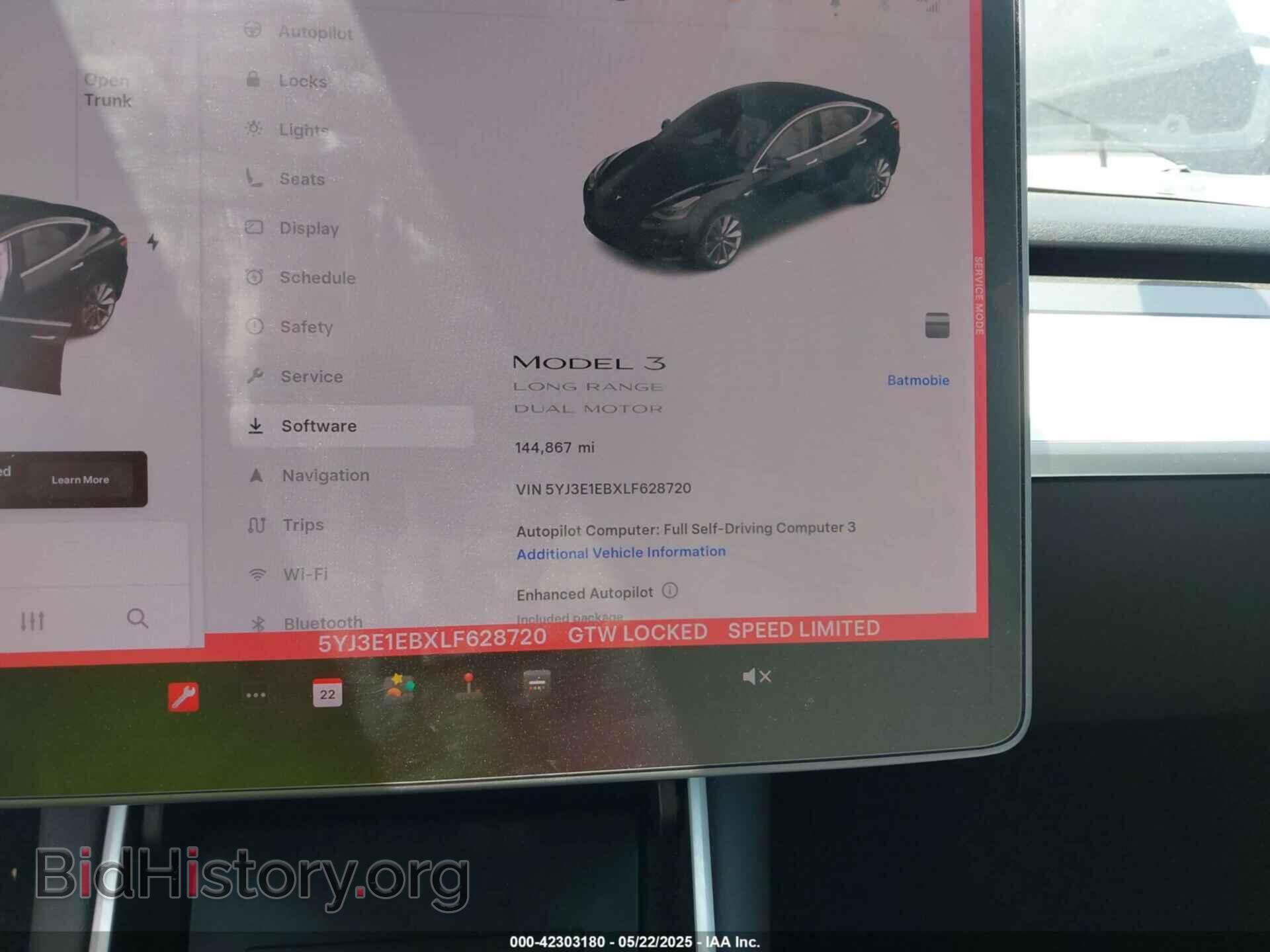 2020 TESLA MODEL 3 - VIN: 5YJ3E1EBXLF628720 - Фото 9