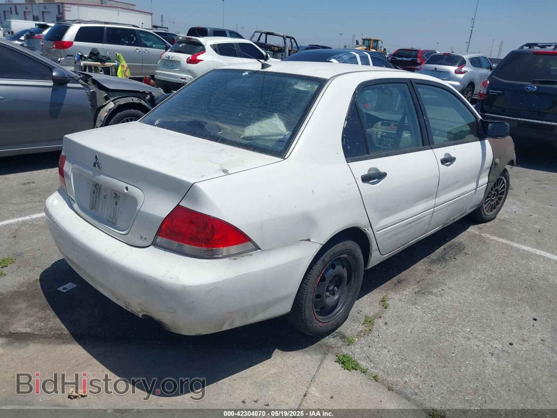 2005 MITSUBISHI LANCER - VIN: JA3AJ26E25U036559 - Фото 4