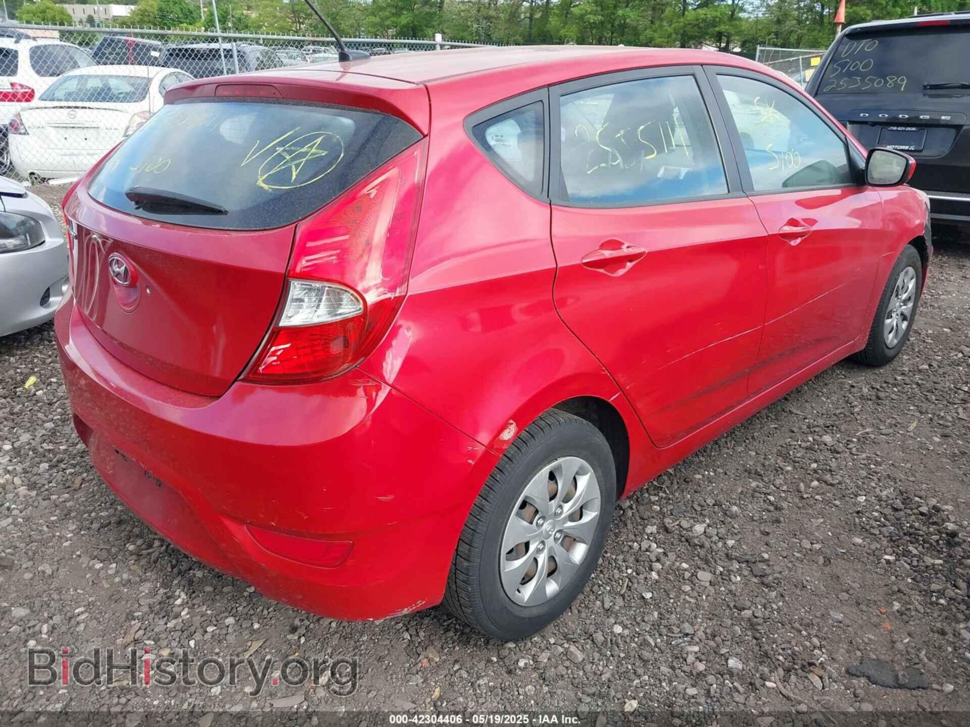 2016 HYUNDAI ACCENT - VIN: KMHCT5AE5GU289239 - Фото 4