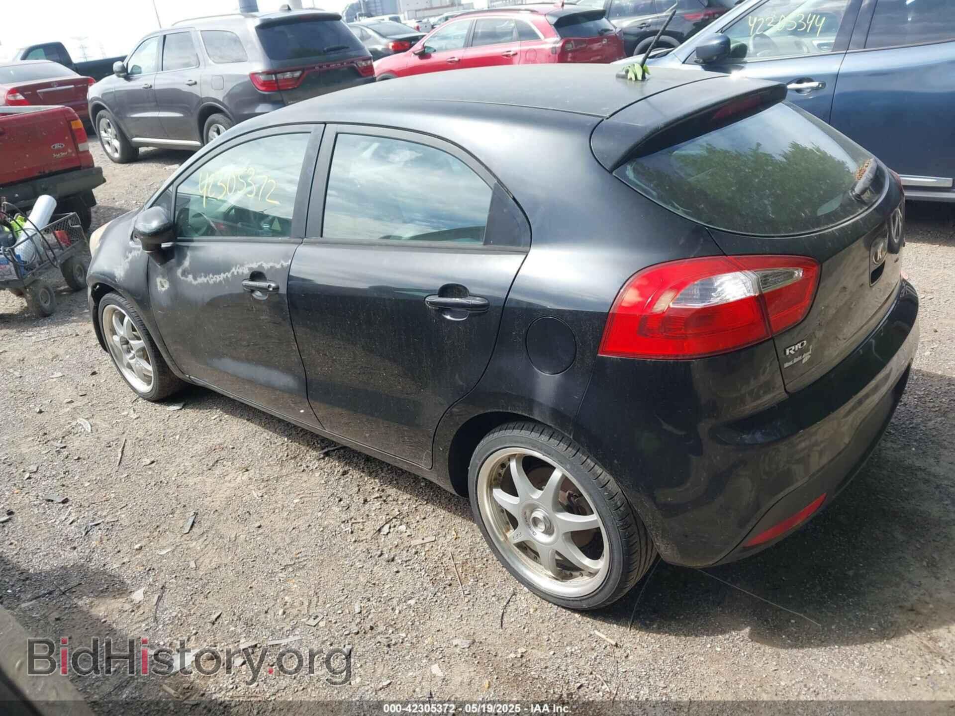 2013 KIA RIO - VIN: KNADM5A34D6134425 - Фото 3