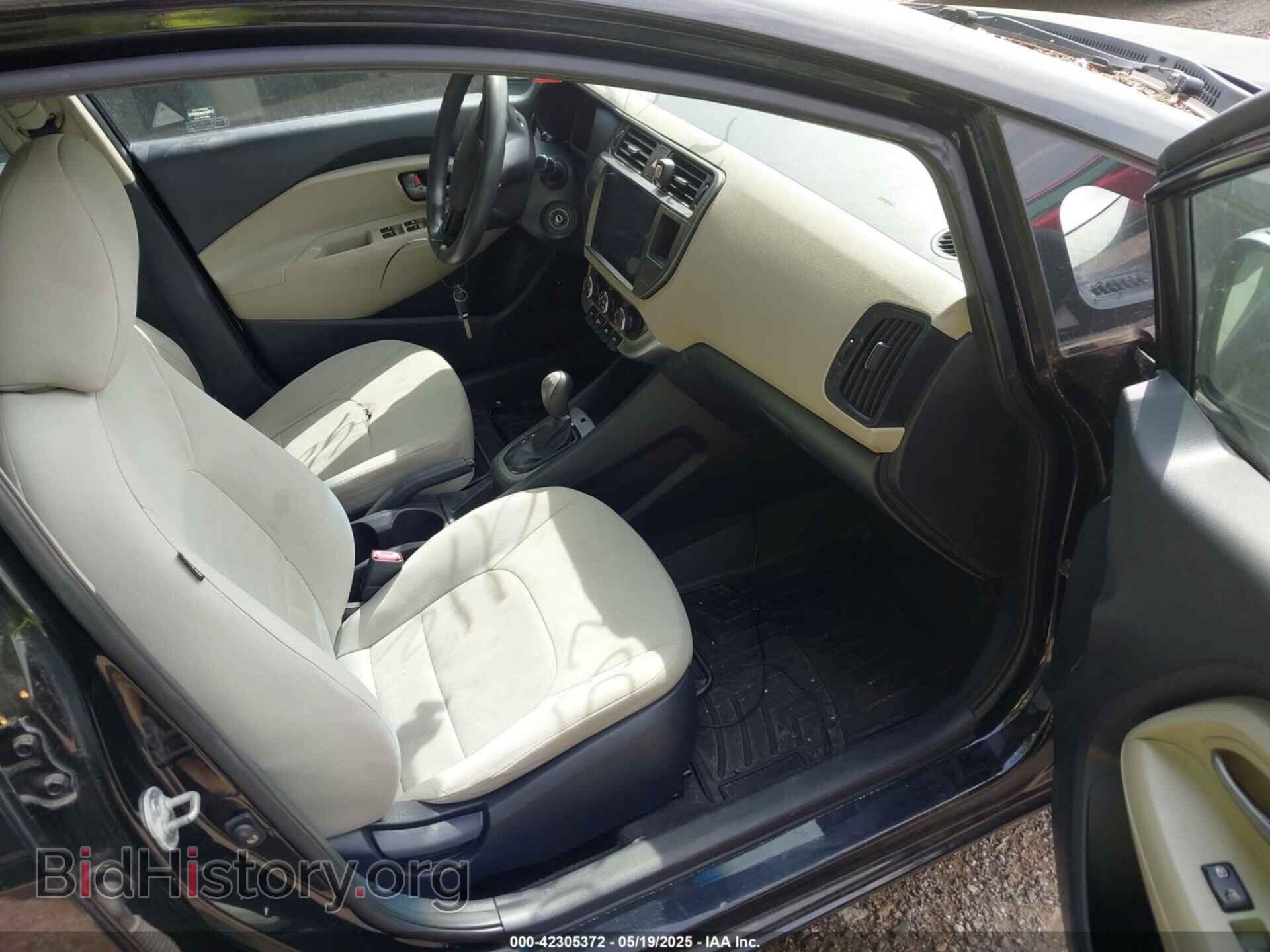 2013 KIA RIO - VIN: KNADM5A34D6134425 - Фото 5