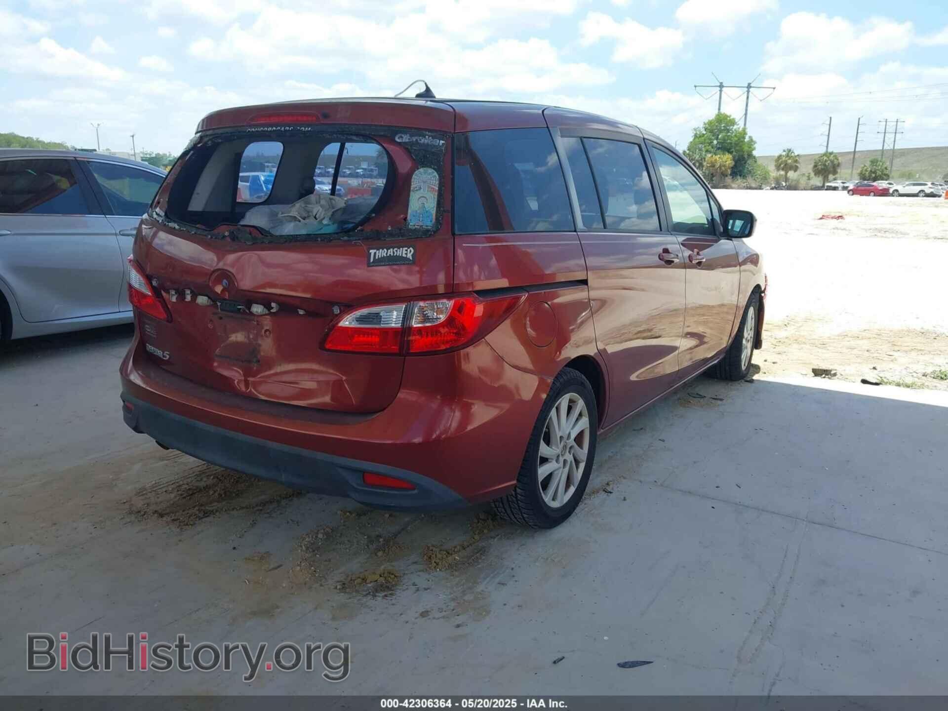 2012 MAZDA MAZDA5 - VIN: JM1CW2BL4C0119625 - Фото 4