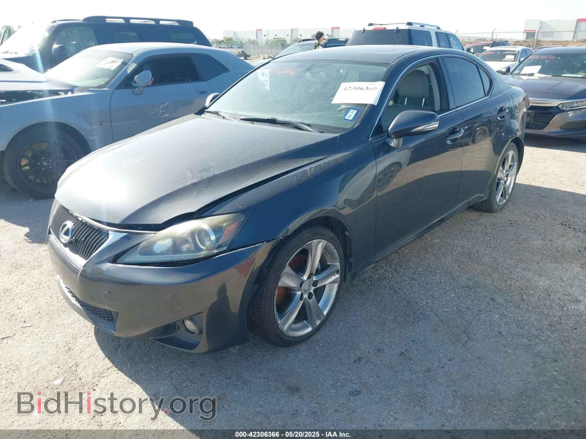 2011 LEXUS IS 250 - VIN: JTHBF5C23B5145409 - Фото 2