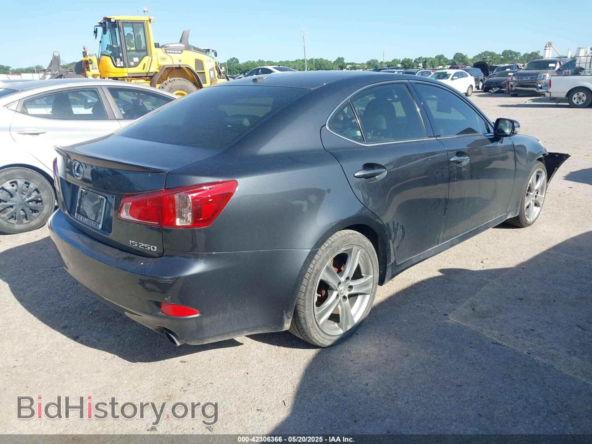 2011 LEXUS IS 250 - VIN: JTHBF5C23B5145409 - Фото 4