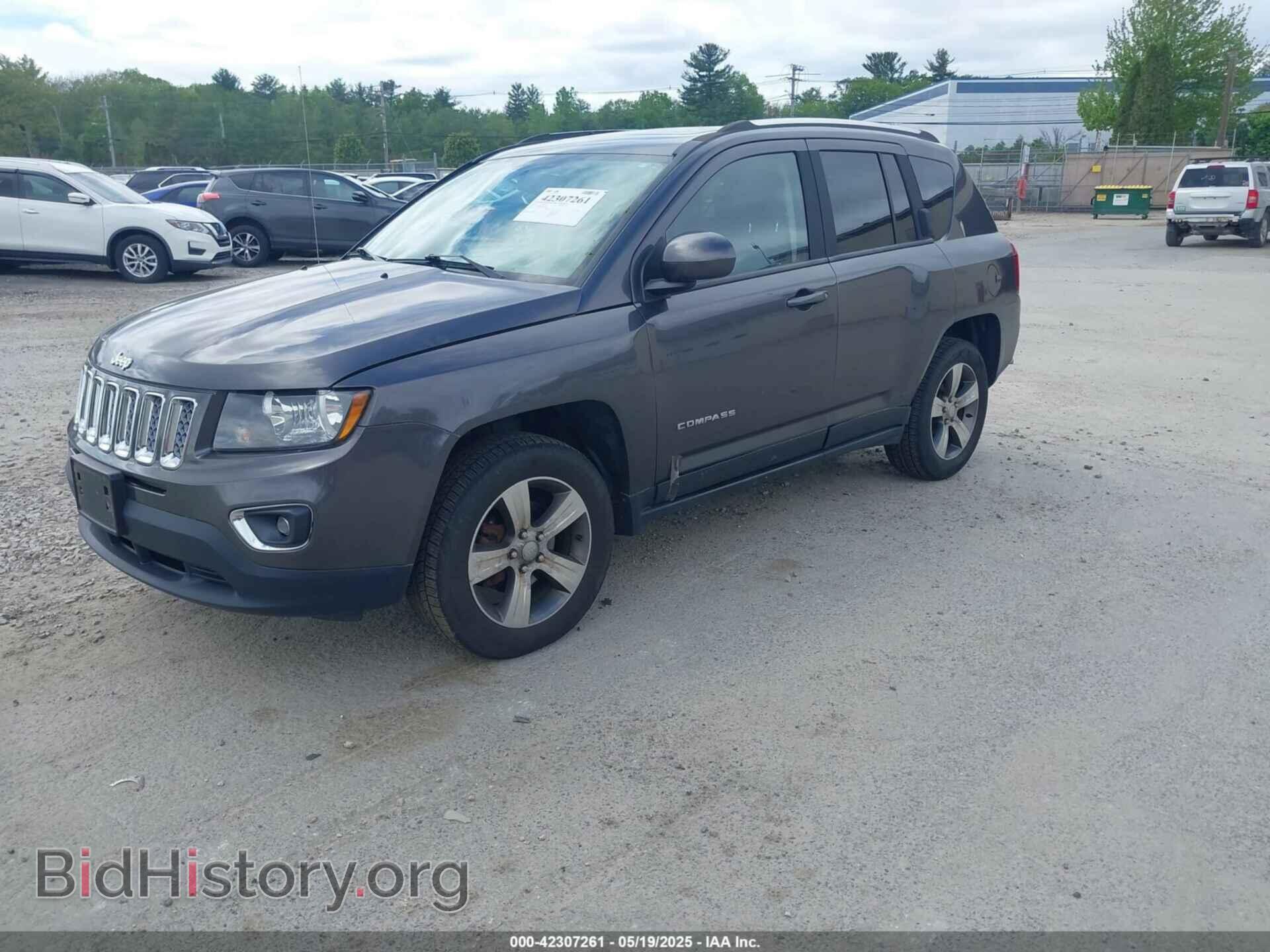 2016 JEEP COMPASS - VIN: 1C4NJDEB4GD697373 - Фото 2