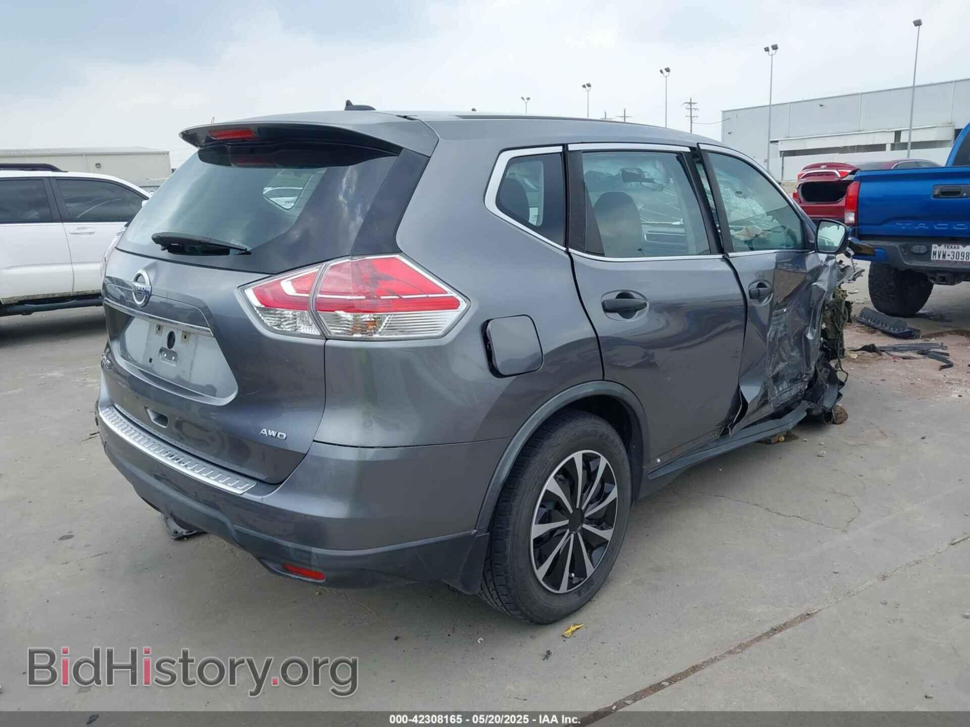 2016 NISSAN ROGUE - VIN: KNMAT2MVXGP660089 - Фото 4