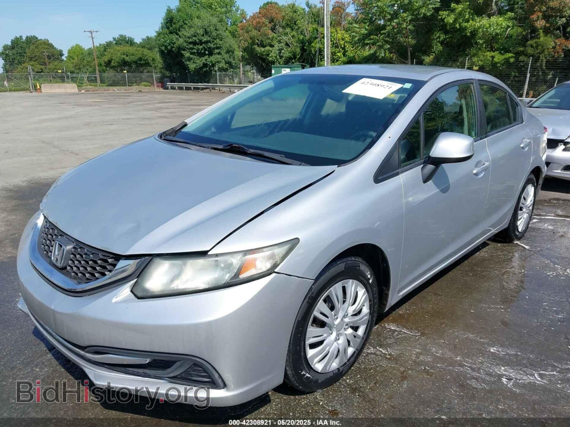 2013 HONDA CIVIC - VIN: 2HGFB2F57DH538927 - Фото 2