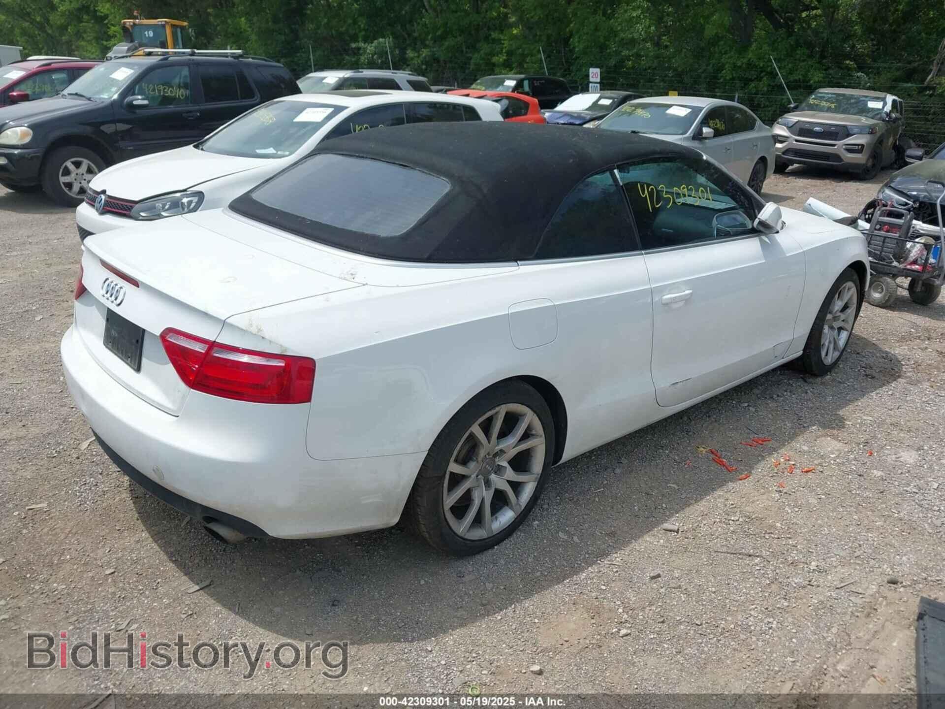 2011 AUDI A5 - VIN: WAUCFAFH6BN018245 - Фото 4