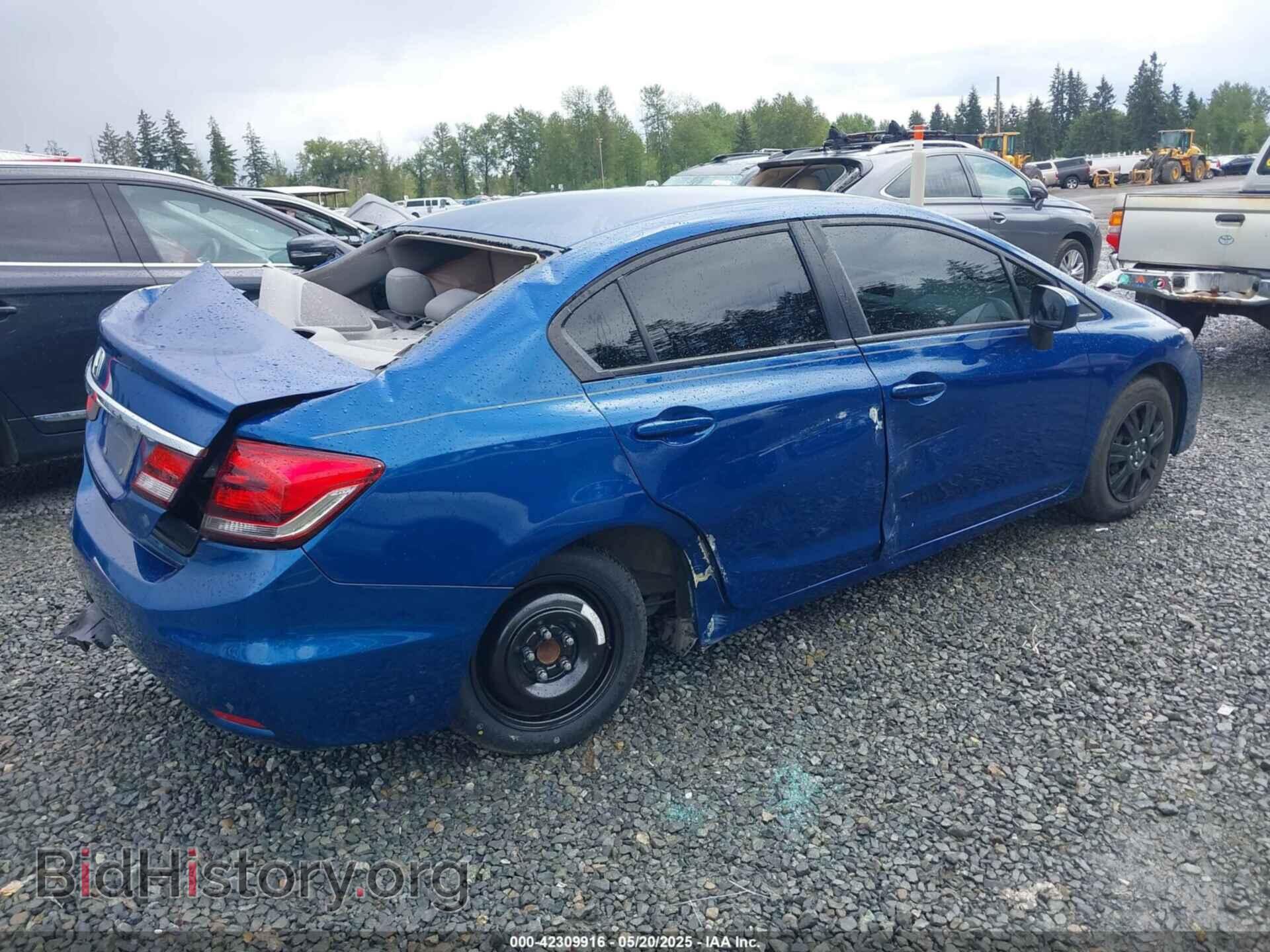 2014 HONDA CIVIC - VIN: 19XFB2F55EE248360 - Фото 4