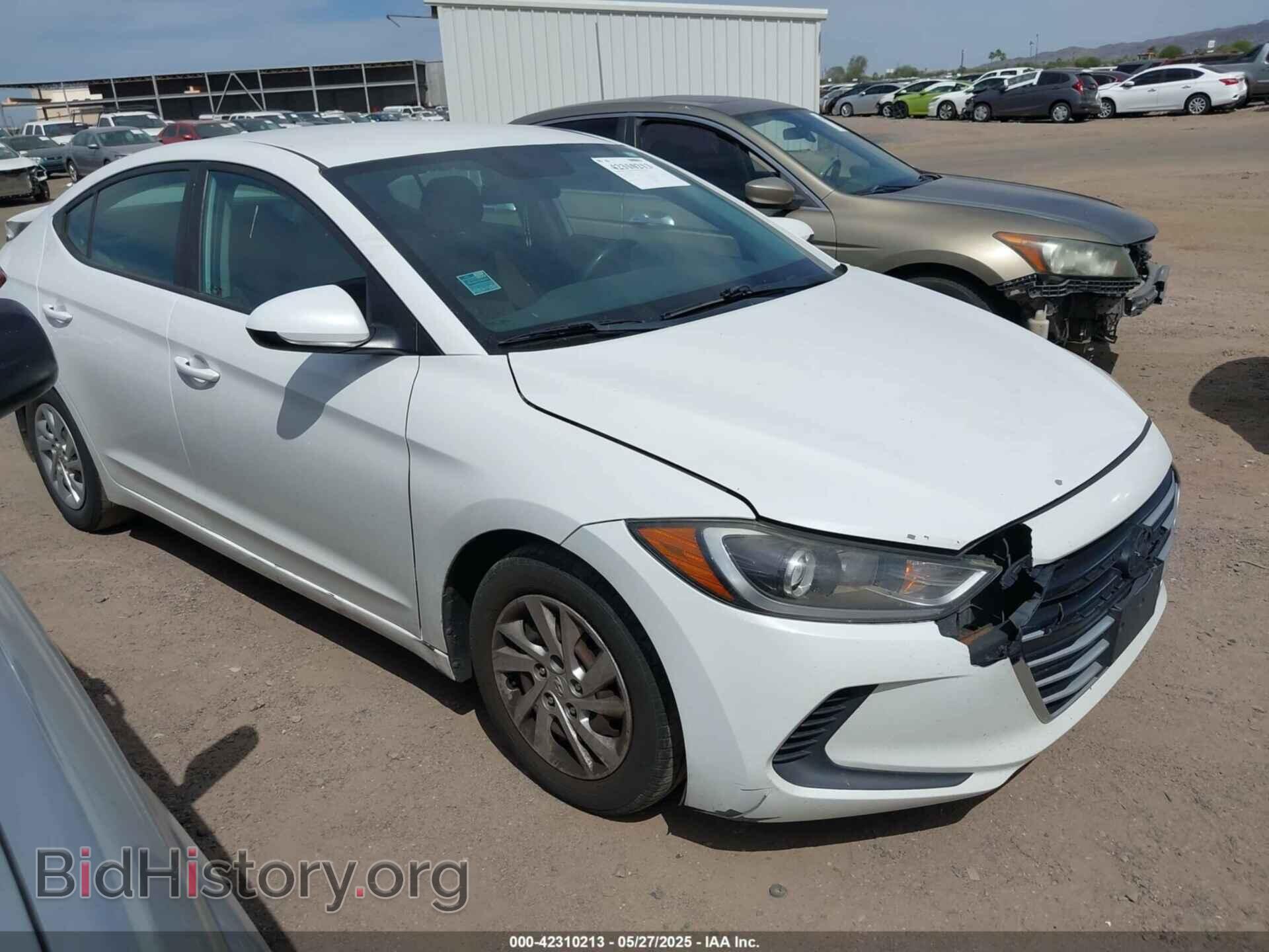 Photo 5NPD74LF6HH088409 - HYUNDAI ELANTRA 2017