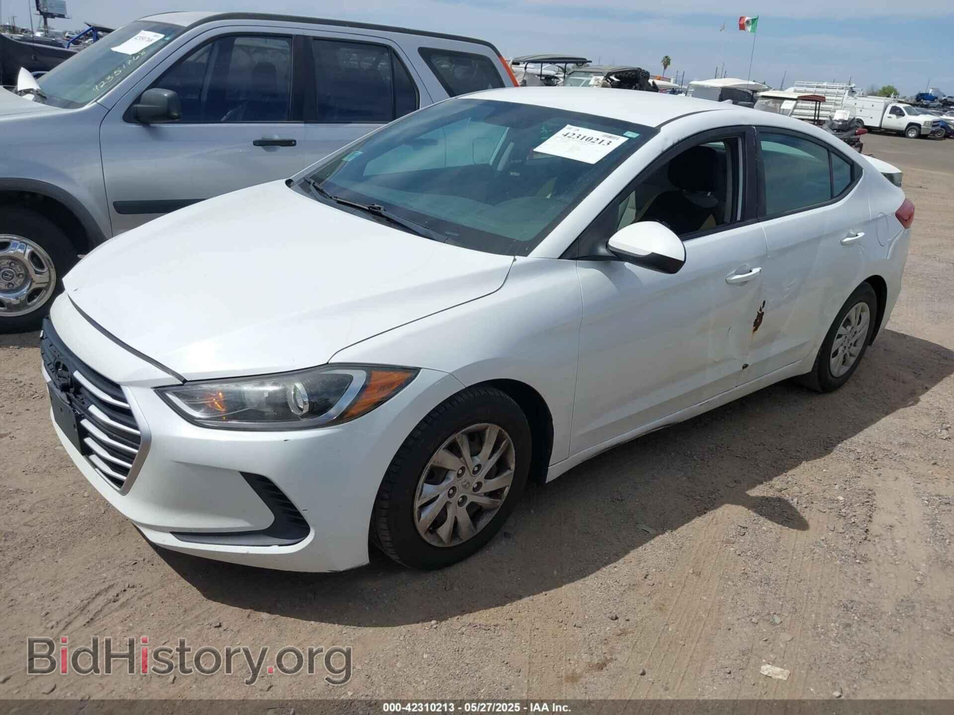 2017 HYUNDAI ELANTRA - VIN: 5NPD74LF6HH088409 - Photo 2