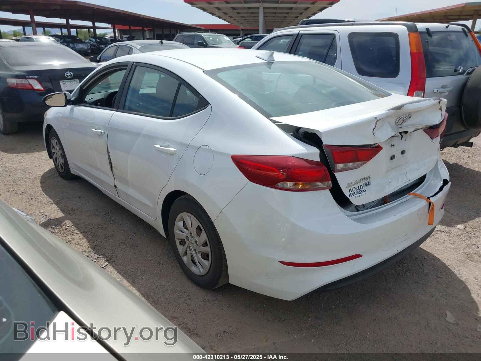 2017 HYUNDAI ELANTRA - VIN: 5NPD74LF6HH088409 - Photo 3