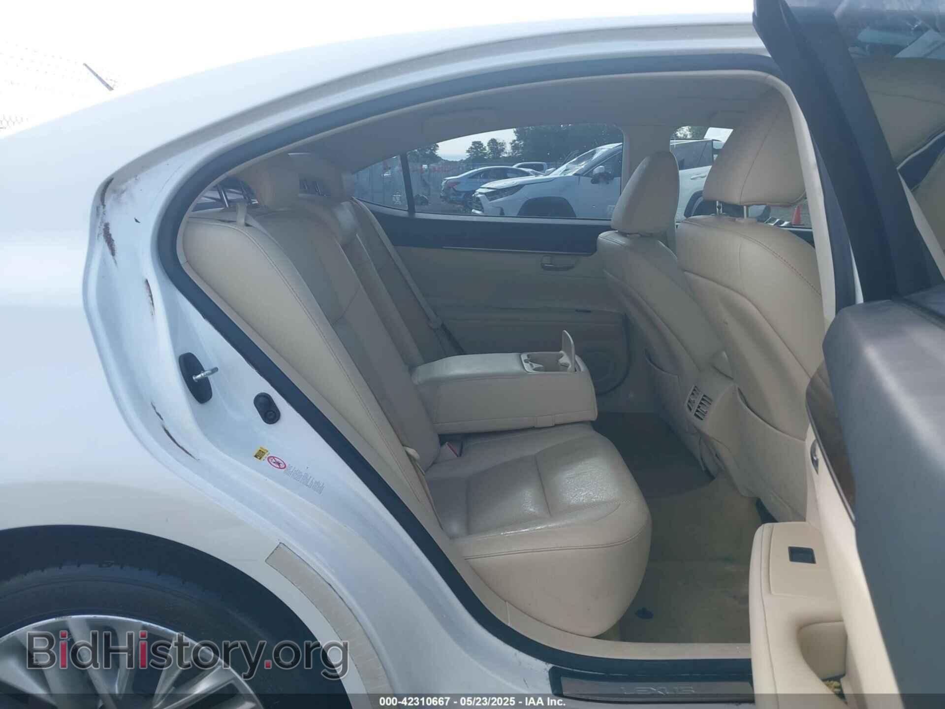 2013 LEXUS ES 350 - VIN: JTHBK1GG2D2064030 - Фото 8