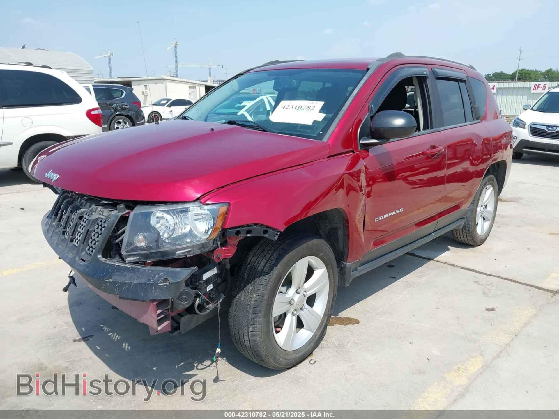 2016 JEEP COMPASS - VIN: 1C4NJCBA2GD512954 - Фото 2