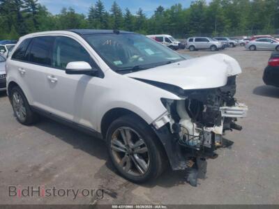 2013 Ford EDGE SEL, белый — VIN 2FMDK4JC4DBC19183, IAAI