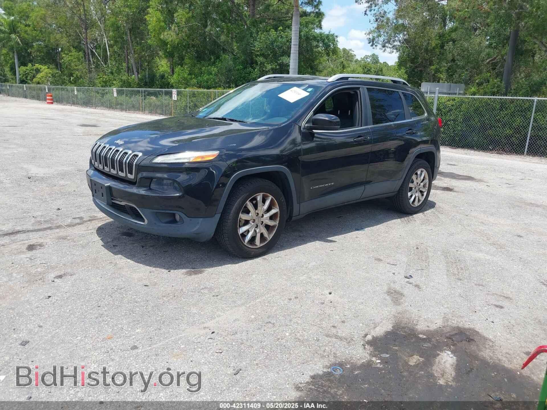 2016 JEEP CHEROKEE - VIN: 1C4PJMDB4GW151834 - Фото 2