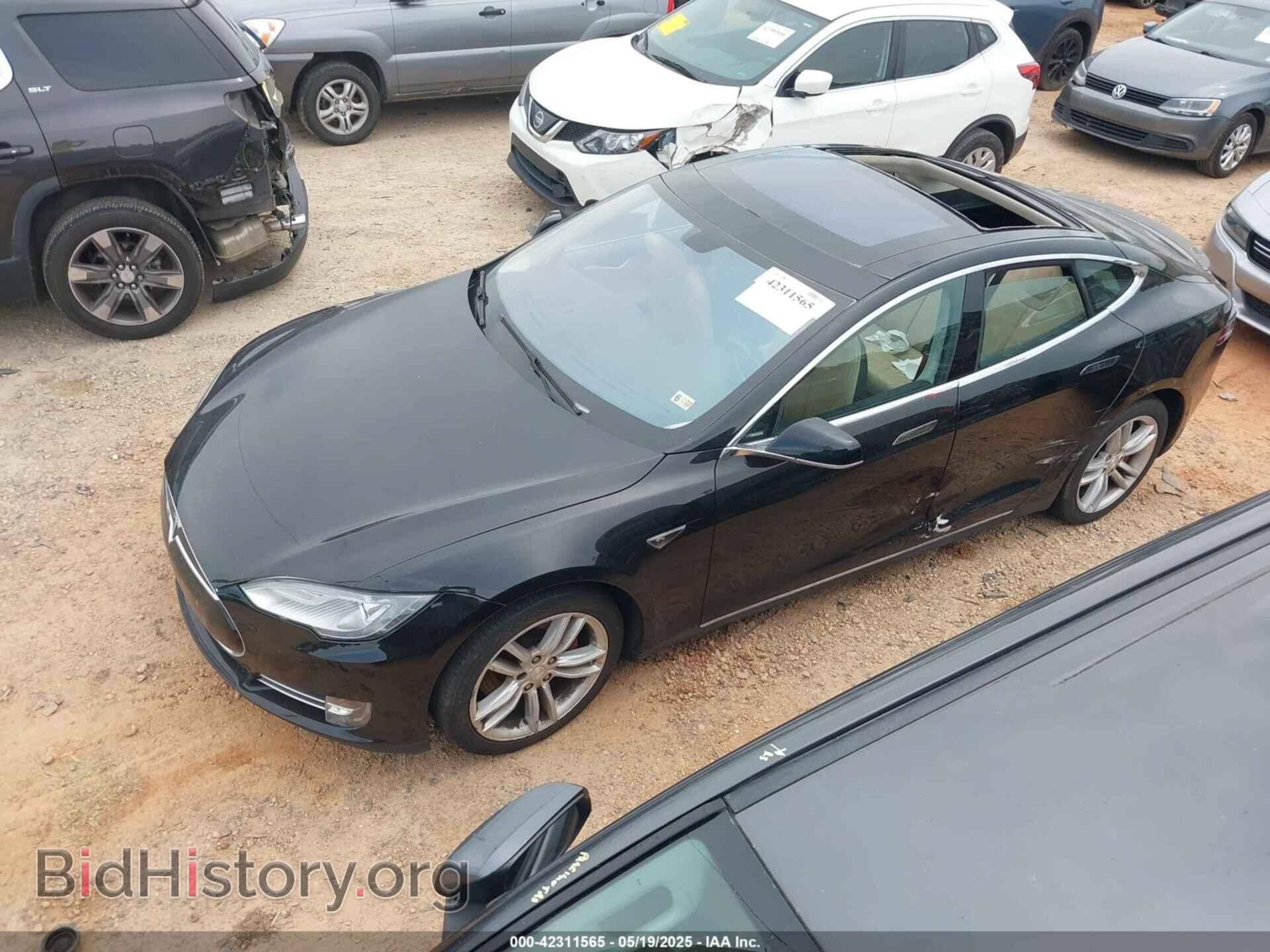2014 TESLA MODEL S - VIN: 5YJSA1H10EFP34137 - Photo 2