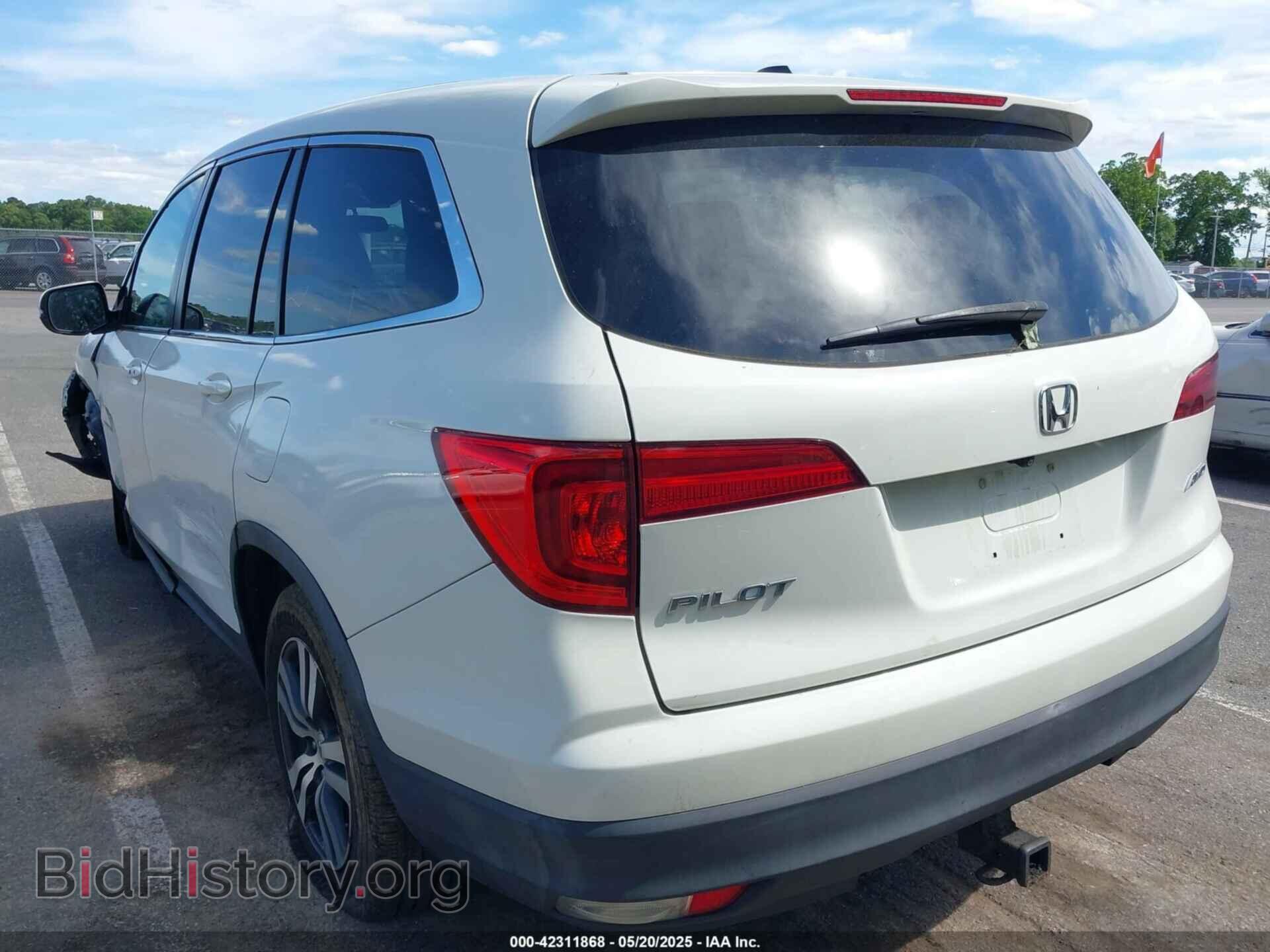 2016 HONDA PILOT - VIN: 5FNYF6H34GB026101 - Фото 3
