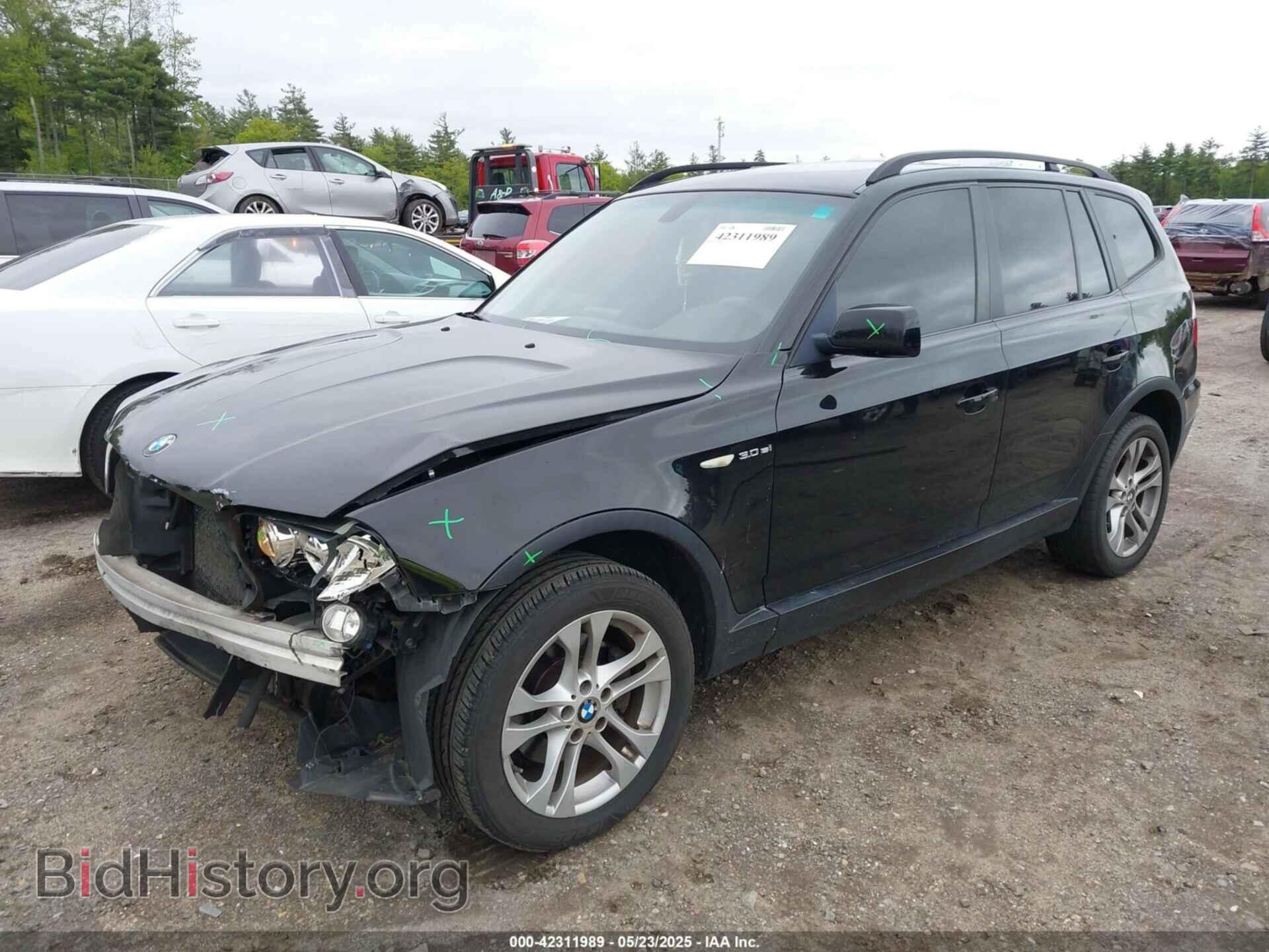 2007 BMW X3 - VIN: WBXPC93487WF23451 - Фото 2