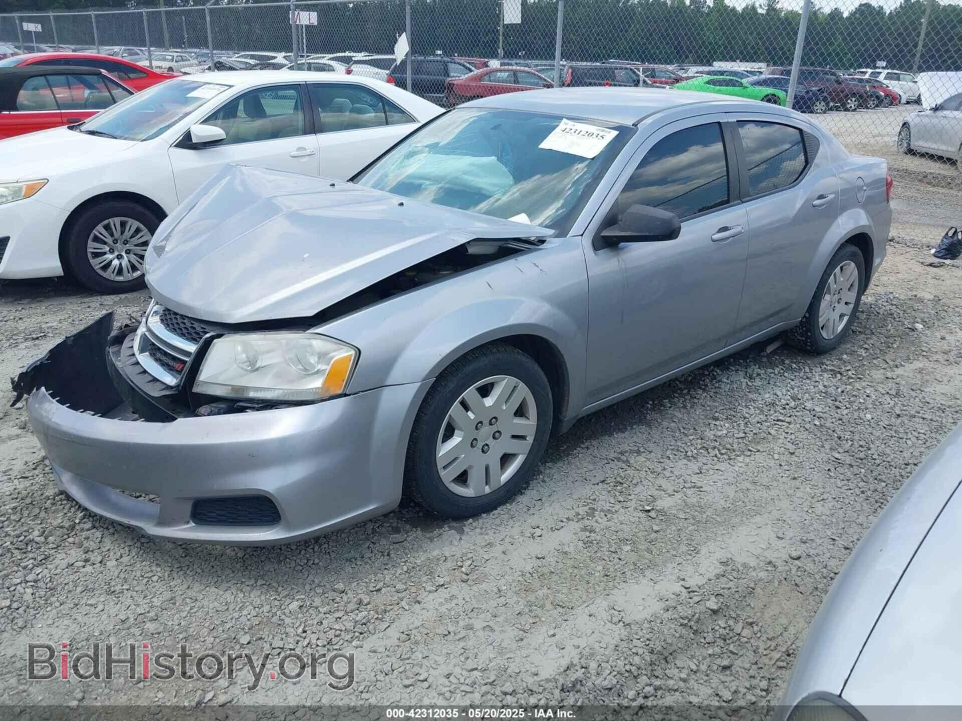 2014 DODGE AVENGER - VIN: 1C3CDZAG3EN168862 - Фото 2