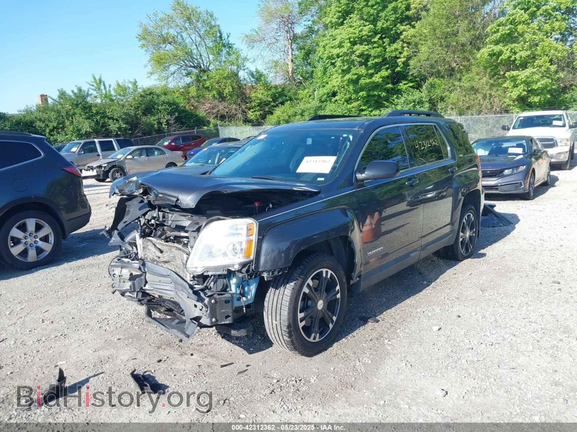 2017 GMC TERRAIN - VIN: 2GKFLPE38H6345376 - Фото 2
