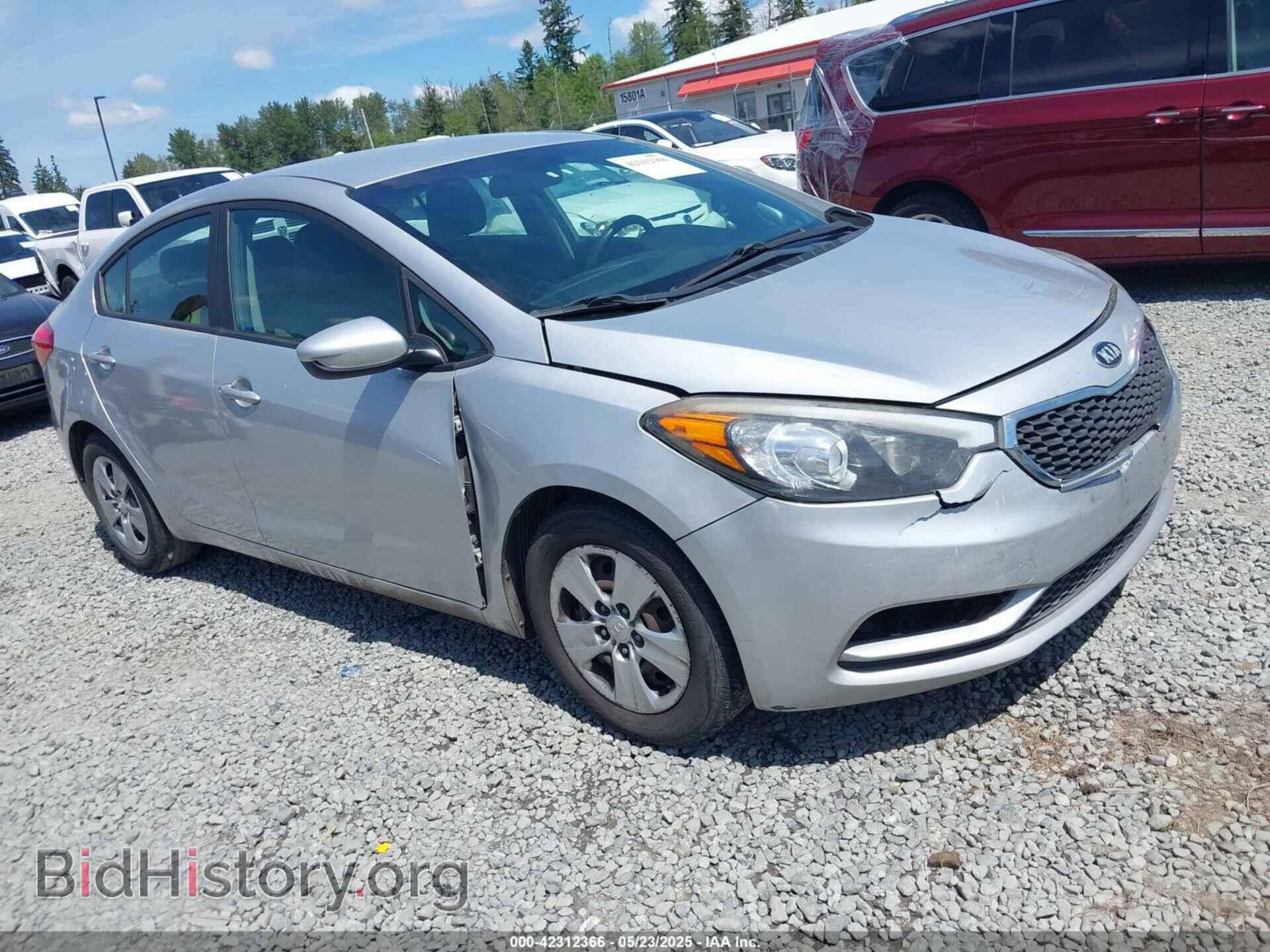 Фотография KNAFK4A67F5371146 - KIA FORTE 2015