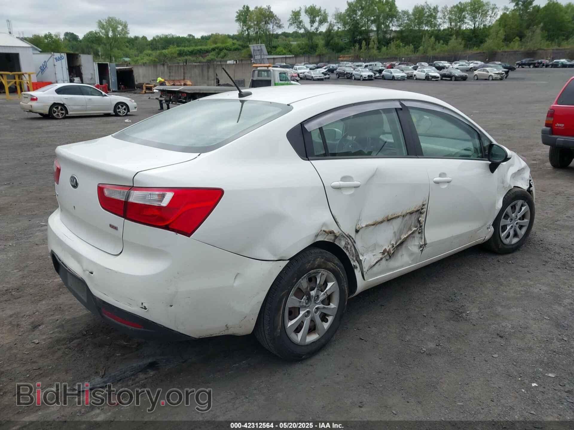 2013 KIA RIO - VIN: KNADM4A39D6230934 - Фото 4