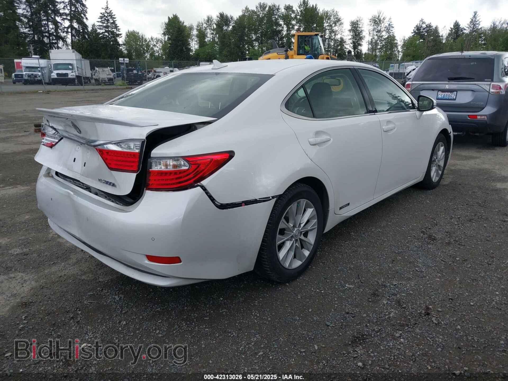 2014 LEXUS ES 300H - VIN: JTHBW1GG4E2043699 - Фото 4