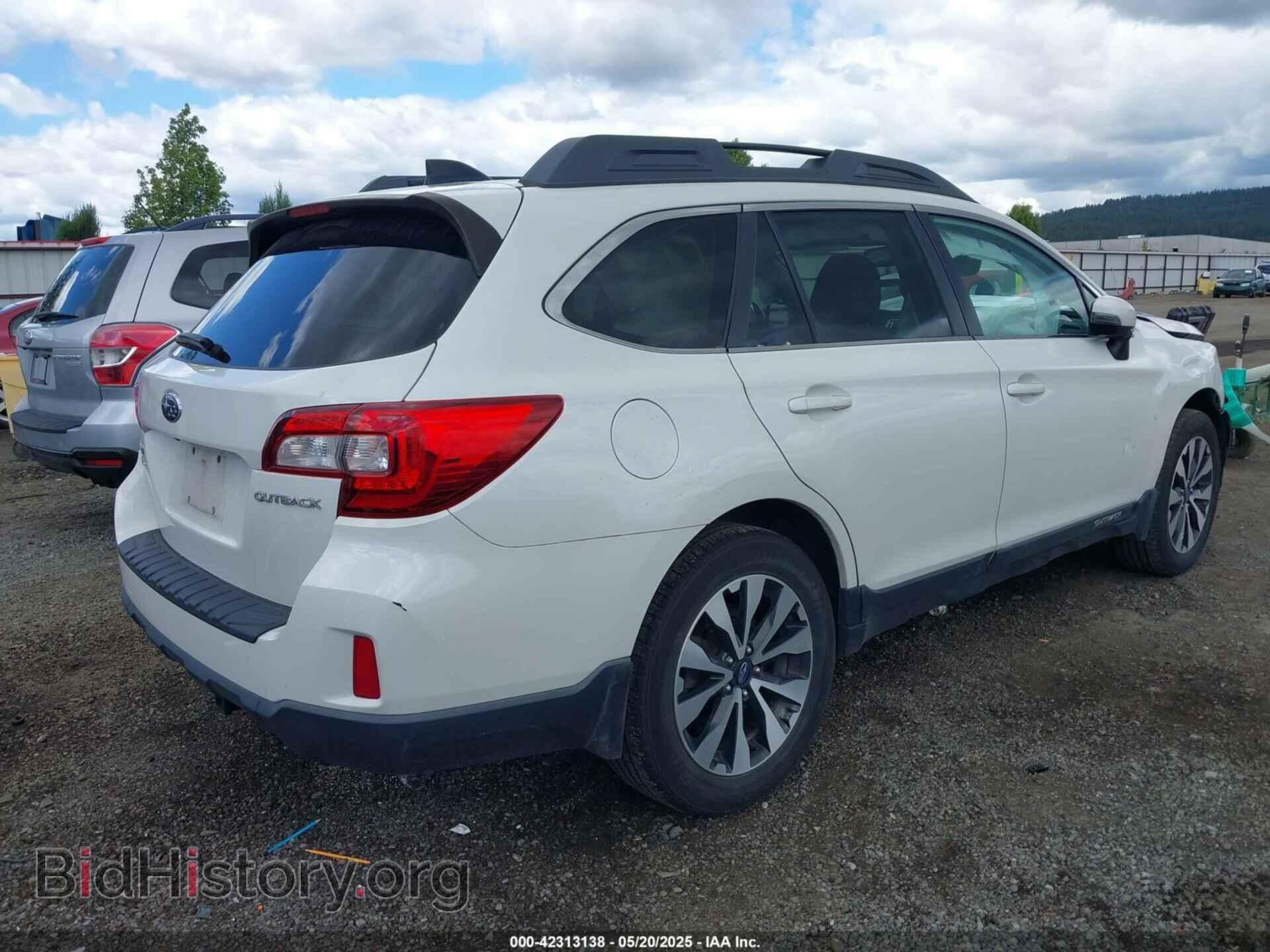 2016 SUBARU OUTBACK - VIN: 4S4BSBLC8G3295180 - Фото 4