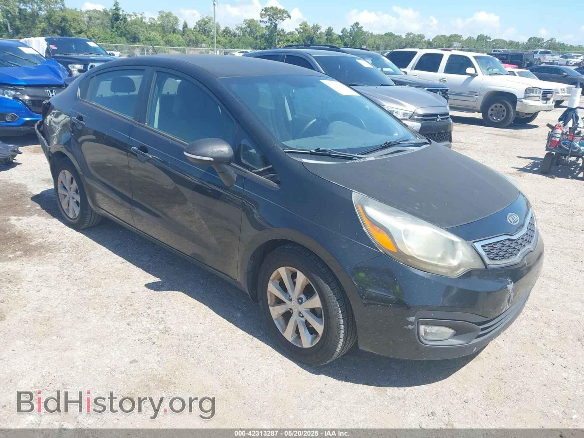 Фотография KNADN4A32D6119638 - KIA RIO 2013