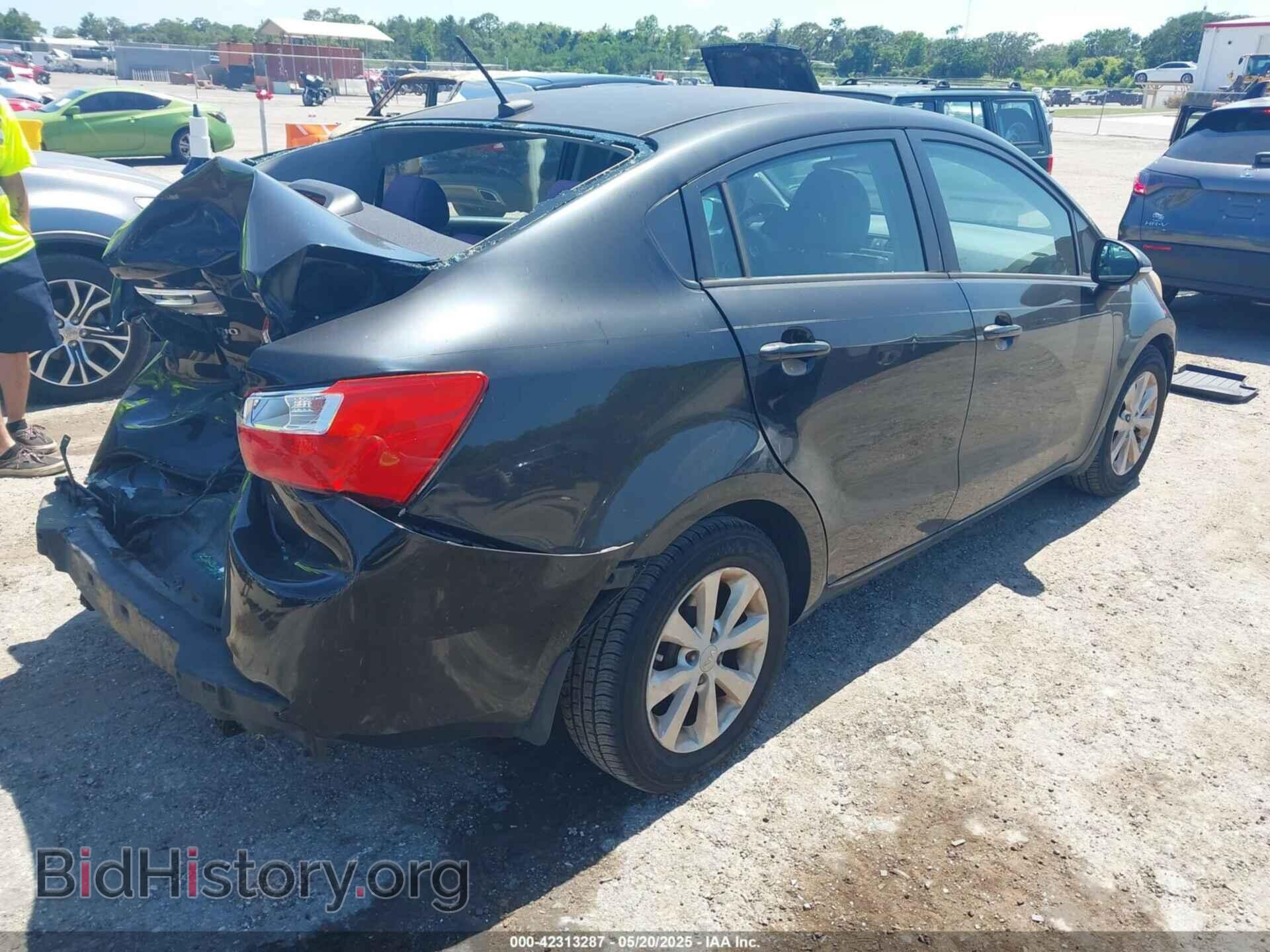 2013 KIA RIO - VIN: KNADN4A32D6119638 - Фото 4