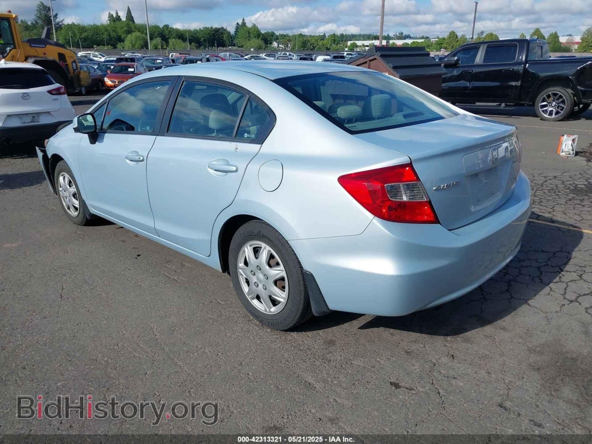 2012 HONDA CIVIC - VIN: 2HGFB2F52CH522973 - Фото 3