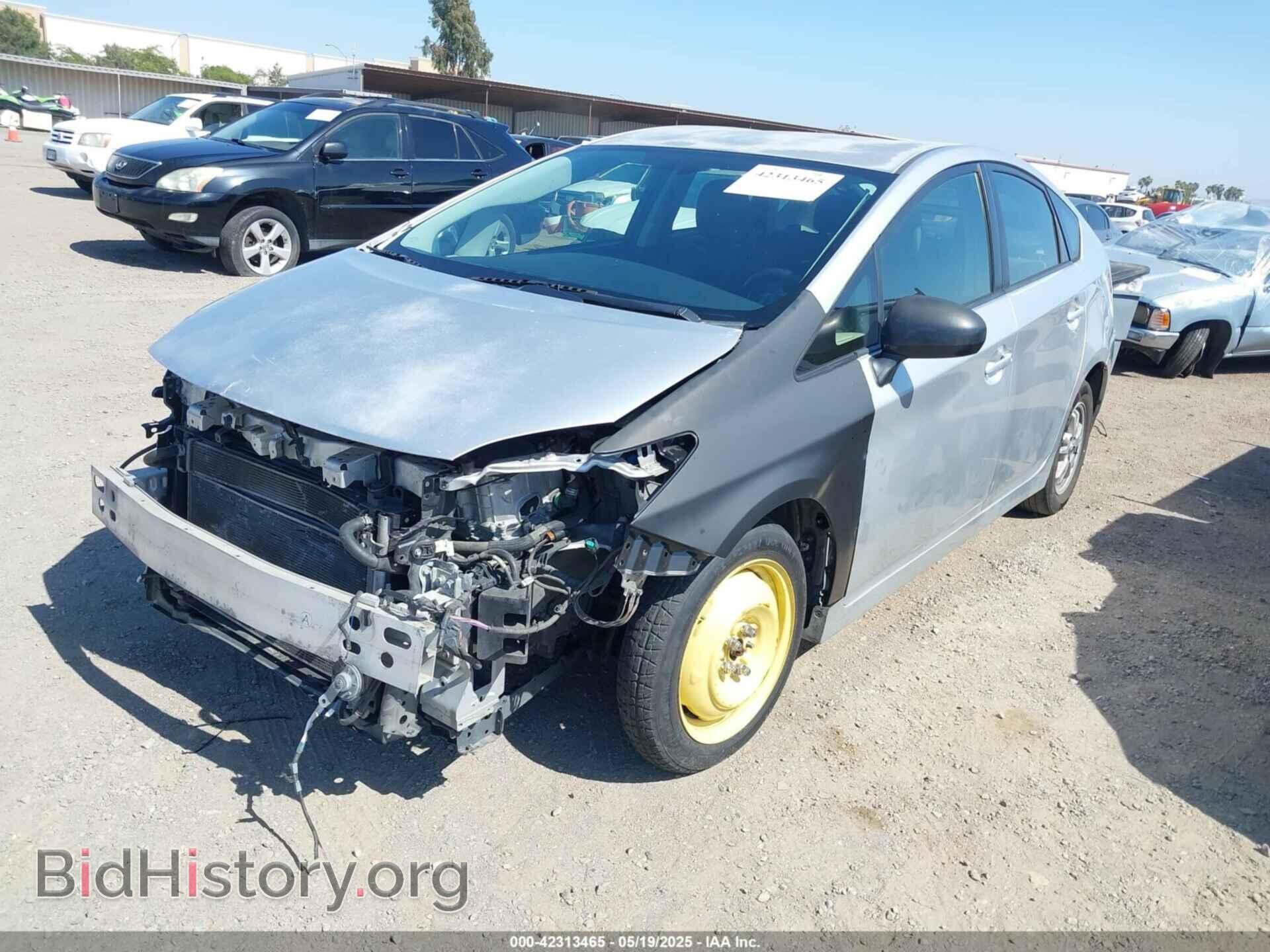 2014 TOYOTA PRIUS - VIN: JTDKN3DU5E1759012 - Фото 2