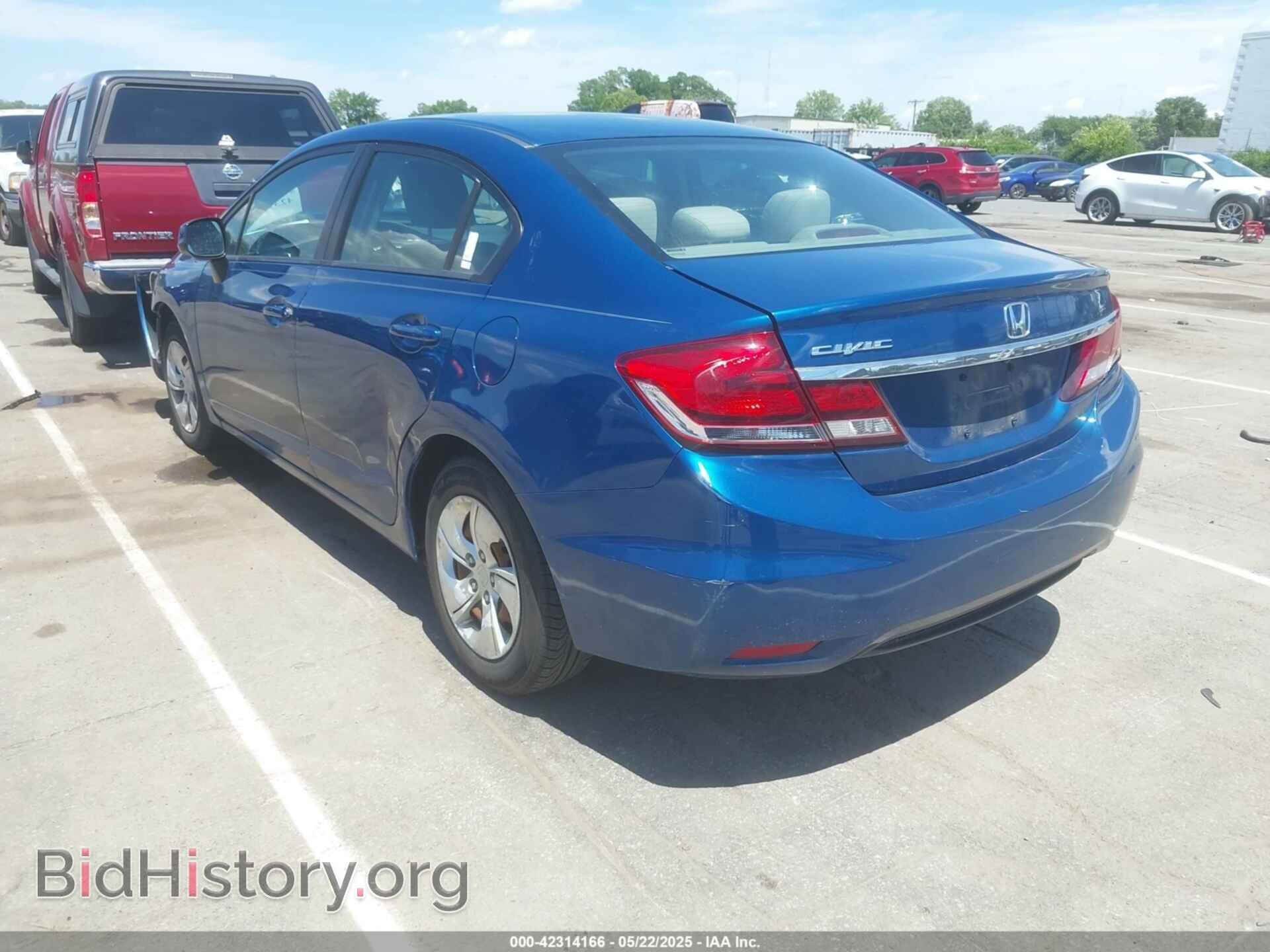 2013 HONDA CIVIC - VIN: 2HGFB2F52DH525907 - Фото 3
