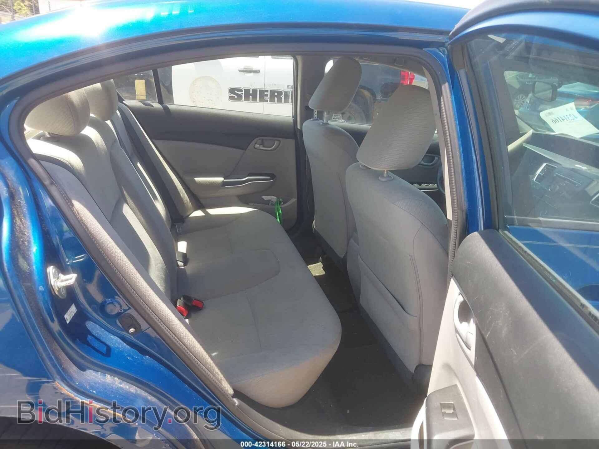 2013 HONDA CIVIC - VIN: 2HGFB2F52DH525907 - Фото 8