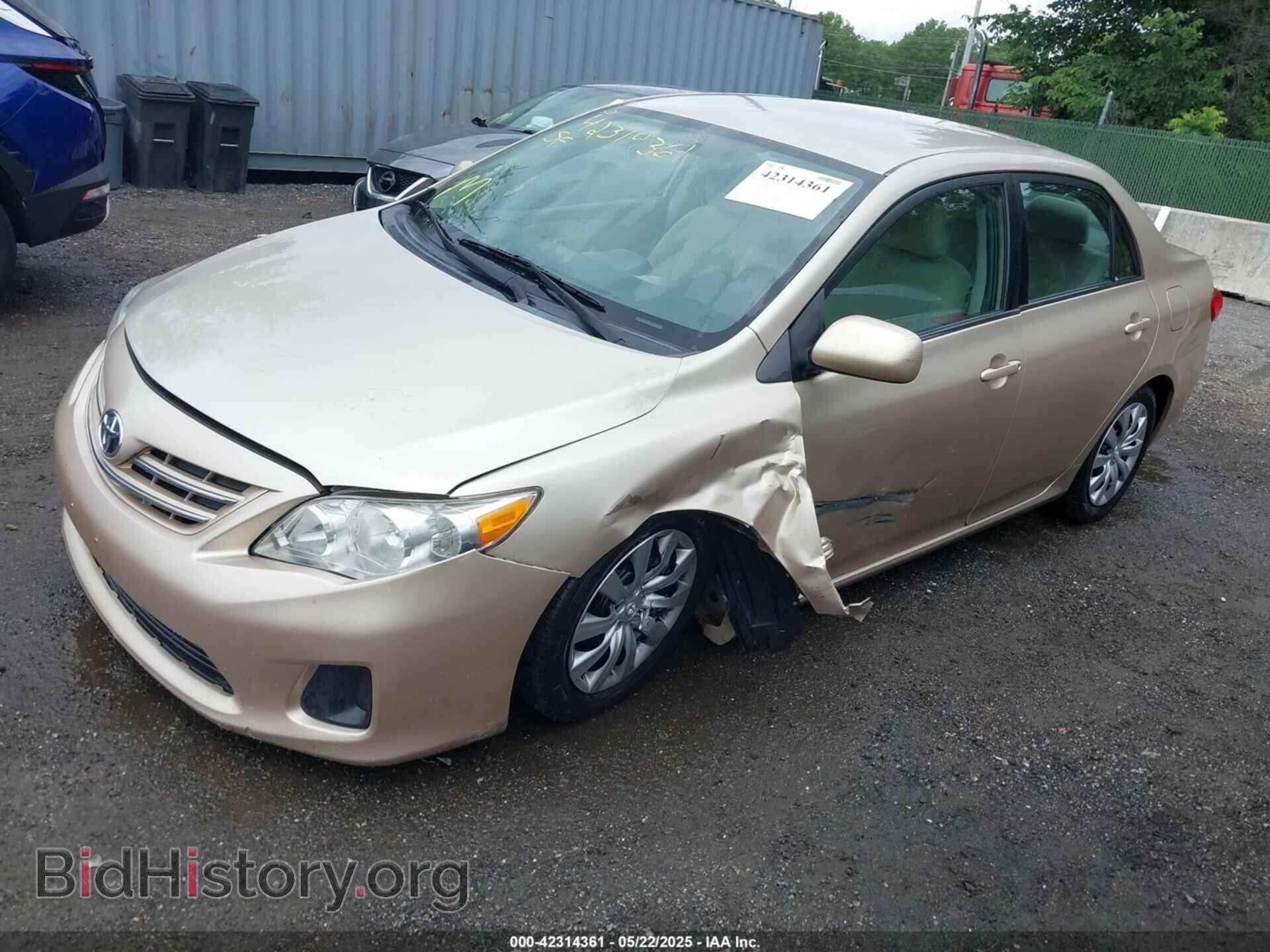 2013 TOYOTA COROLLA - VIN: 2T1BU4EEXDC034922 - Фото 2