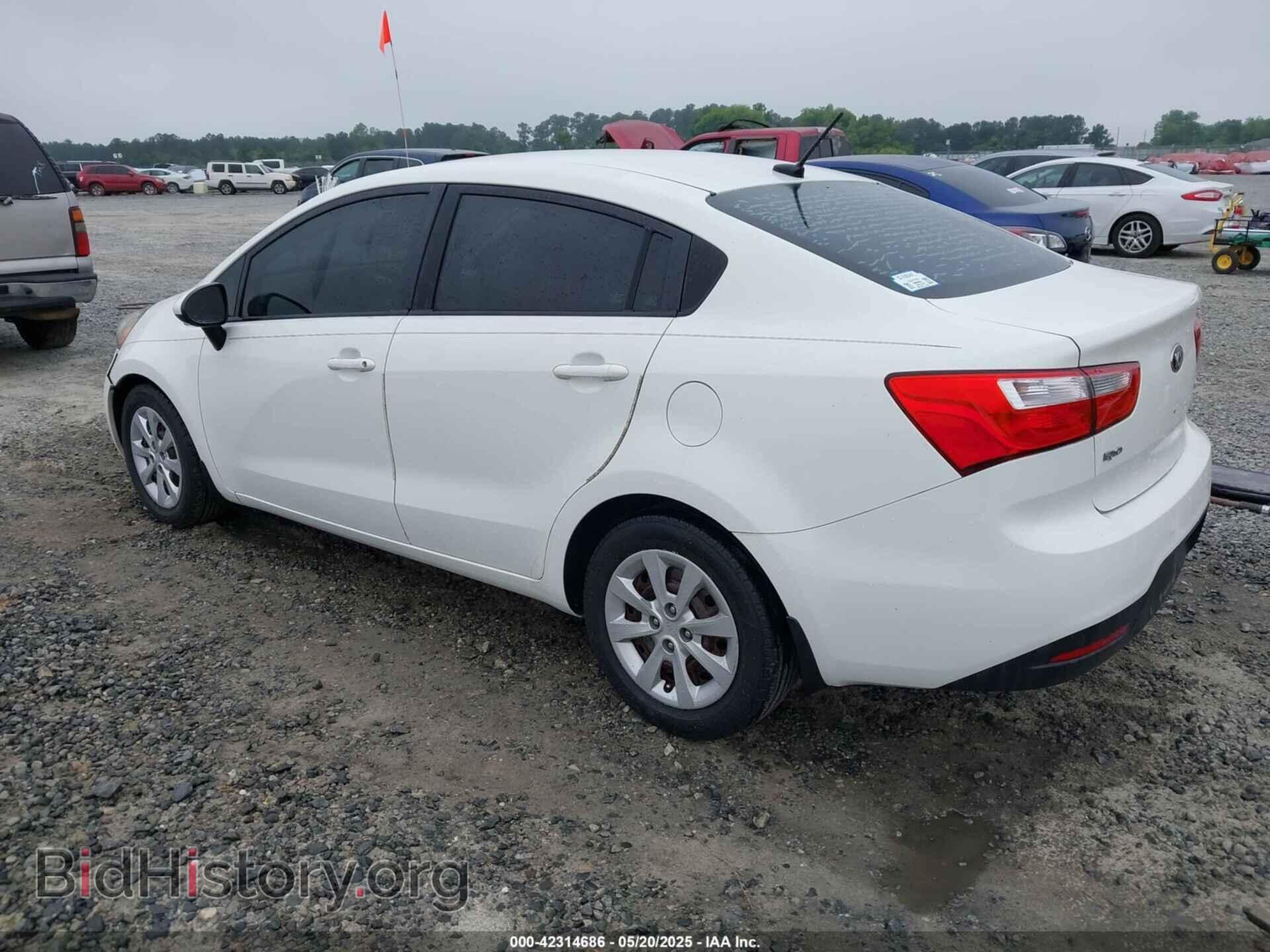 2014 KIA RIO - VIN: KNADM4A39E6381211 - Фото 3