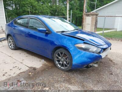 2013 Dodge DART SXT, синий — VIN 1C3CDFBH6DD329540, IAAI