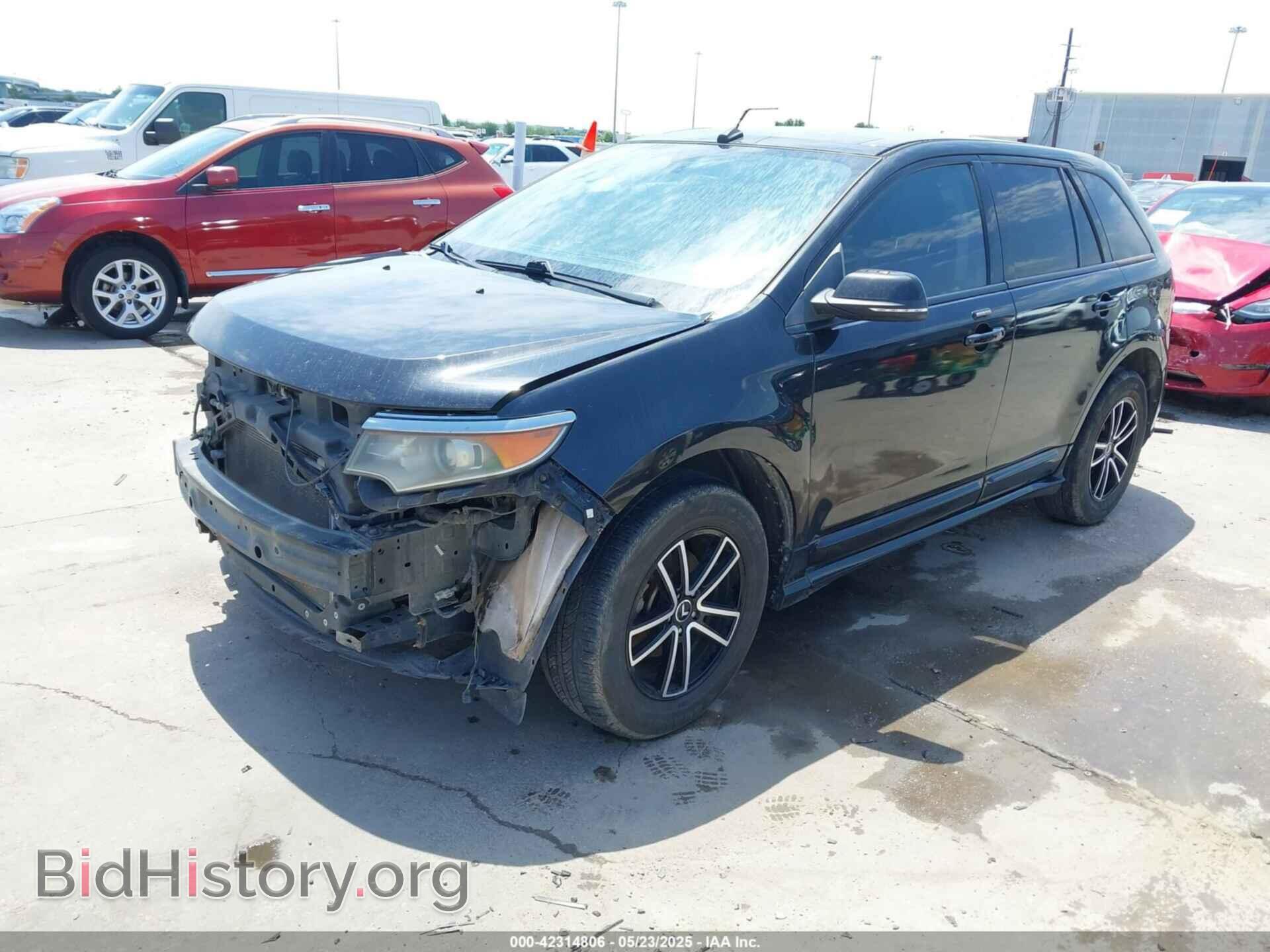 2014 FORD EDGE - VIN: 2FMDK3AK8EBA62499 - Фото 2