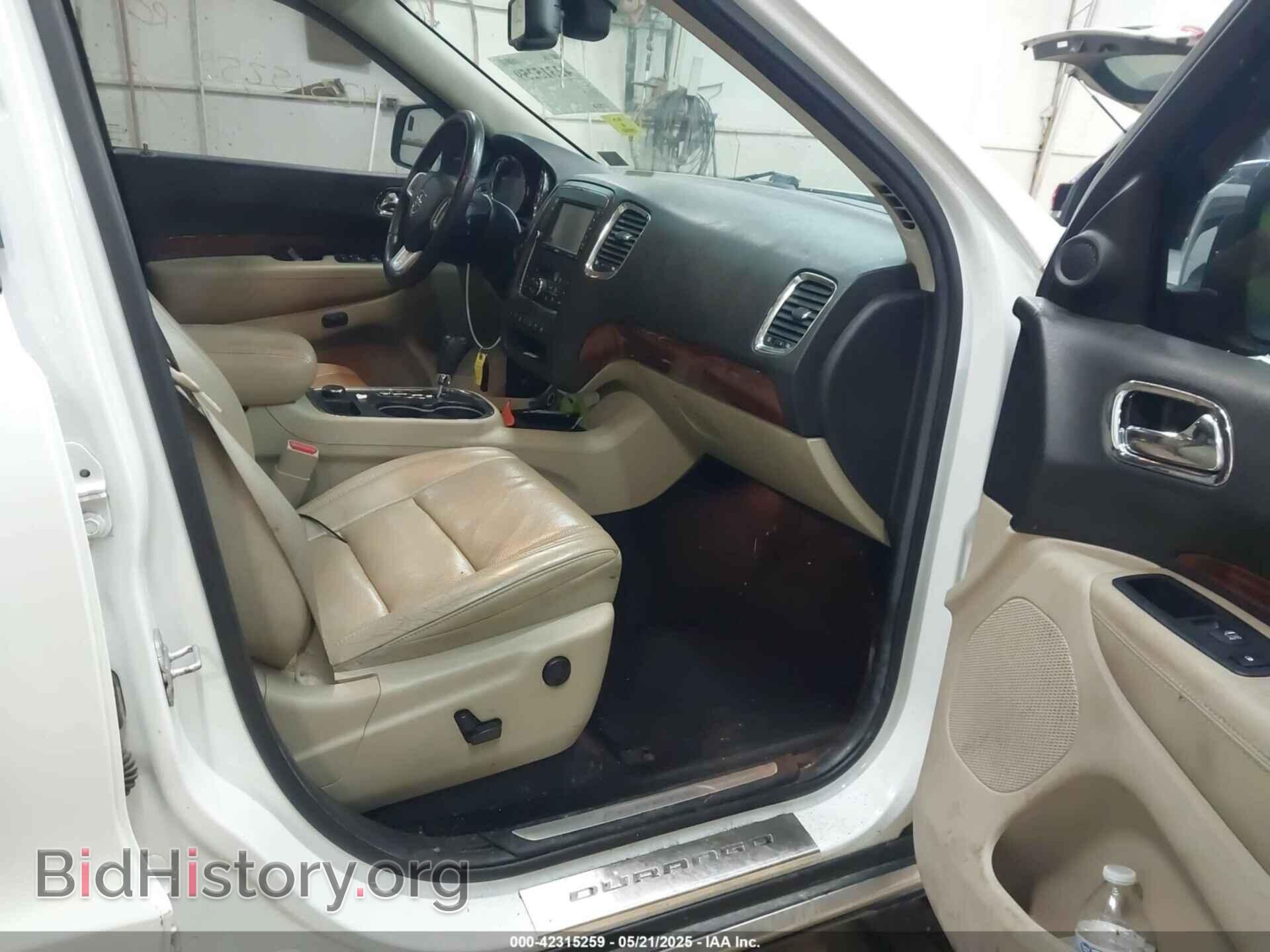 2013 DODGE DURANGO - VIN: 1C4SDJET8DC658756 - Photo 5