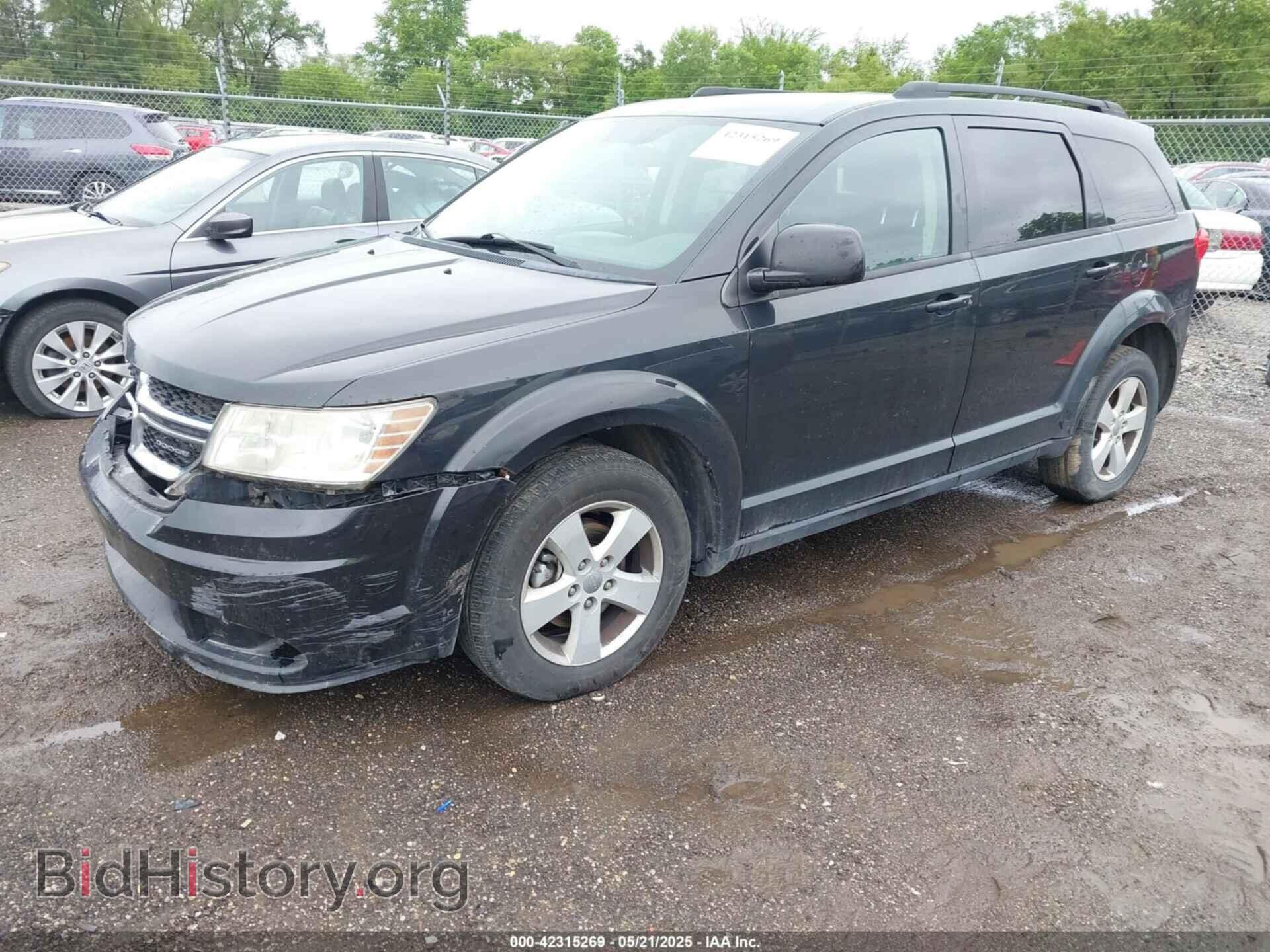 2011 DODGE JOURNEY - VIN: 3D4PH1FG5BT514985 - Фото 2