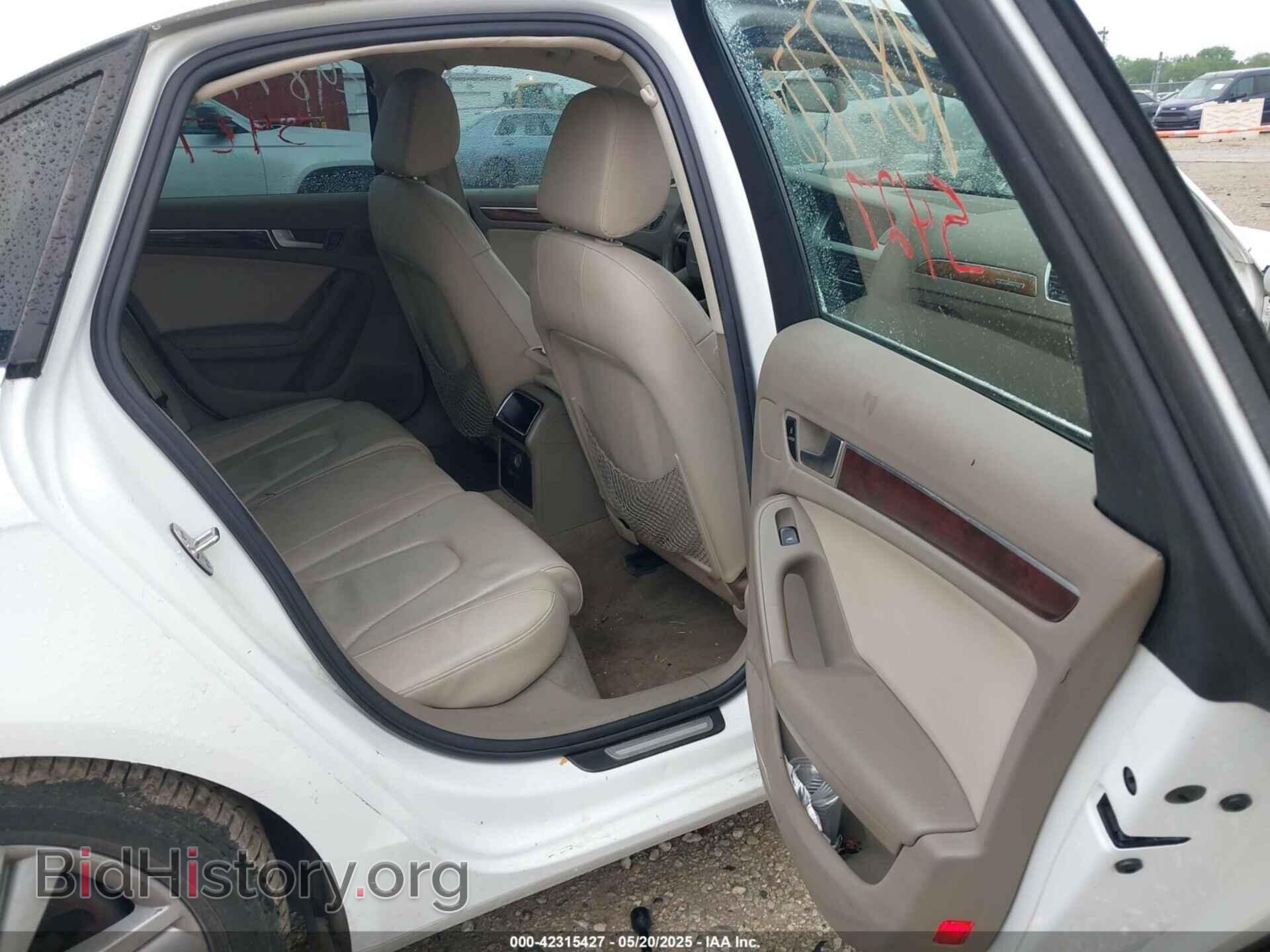 2012 AUDI A4 - VIN: WAUBFAFL4CN006208 - Фото 8