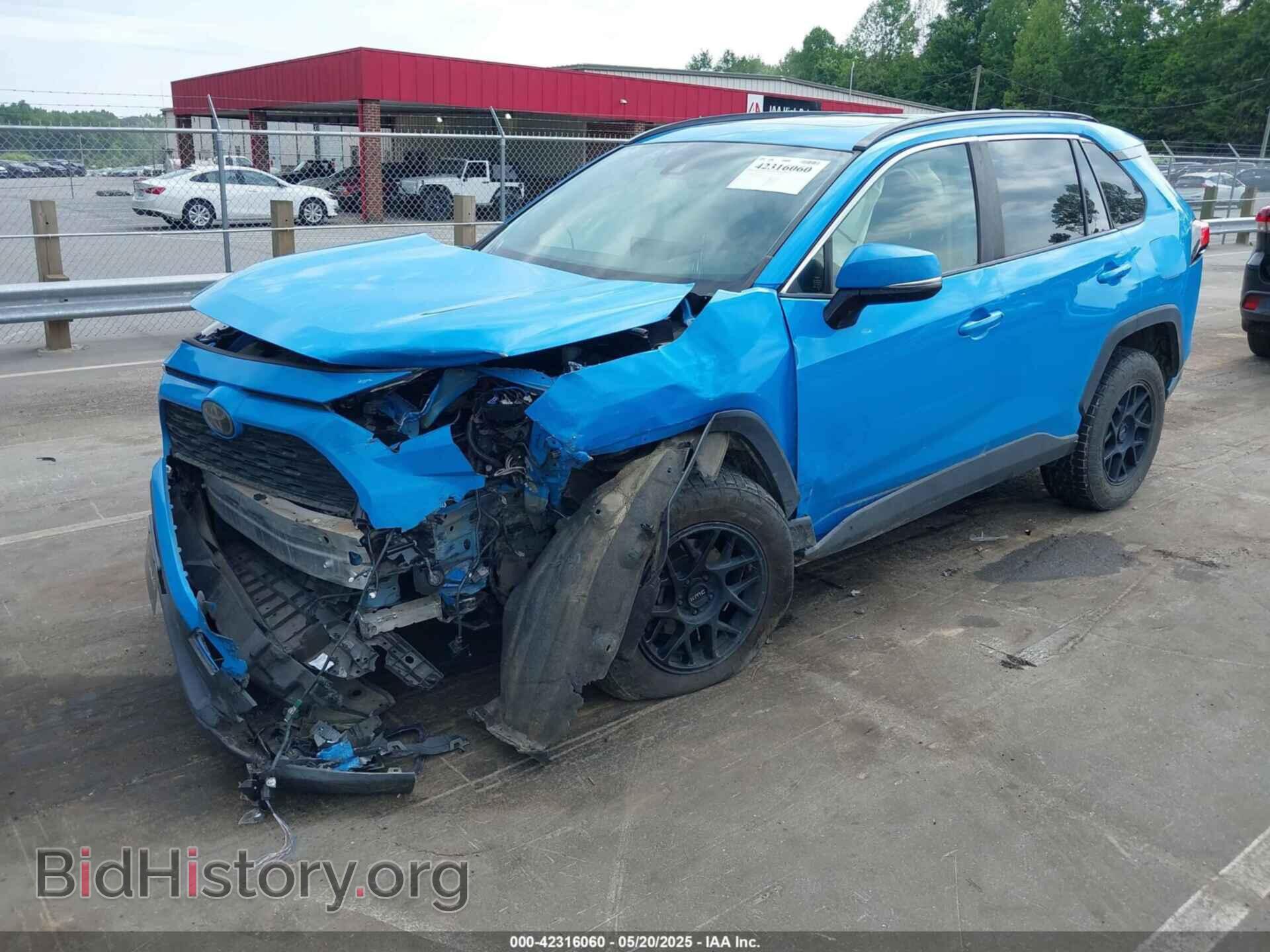 2019 TOYOTA RAV4 - VIN: JTMP1RFV1KD506760 - Фото 2