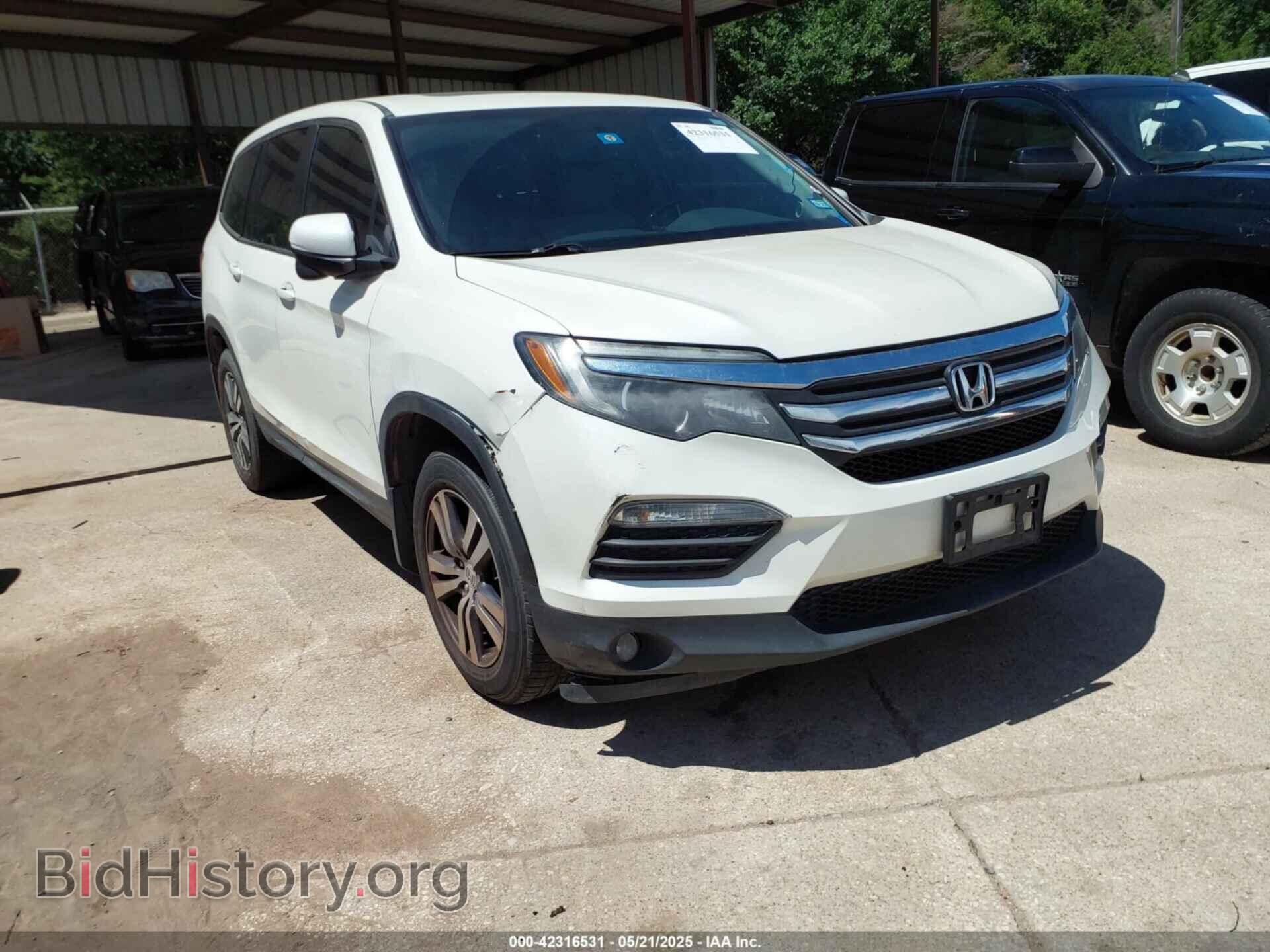 Фотография 5FNYF5H53GB016137 - HONDA PILOT 2016